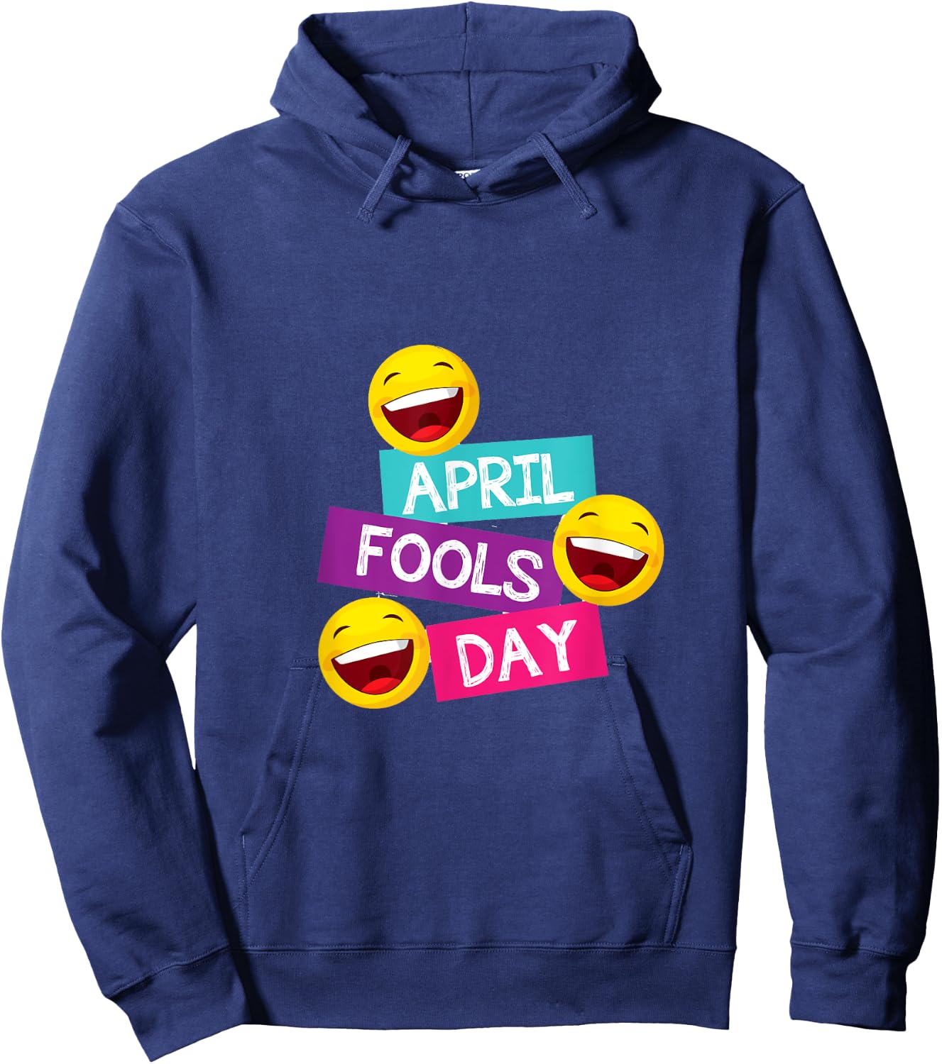 Funny April Fools Day Hoodie - Hoodie | Navy