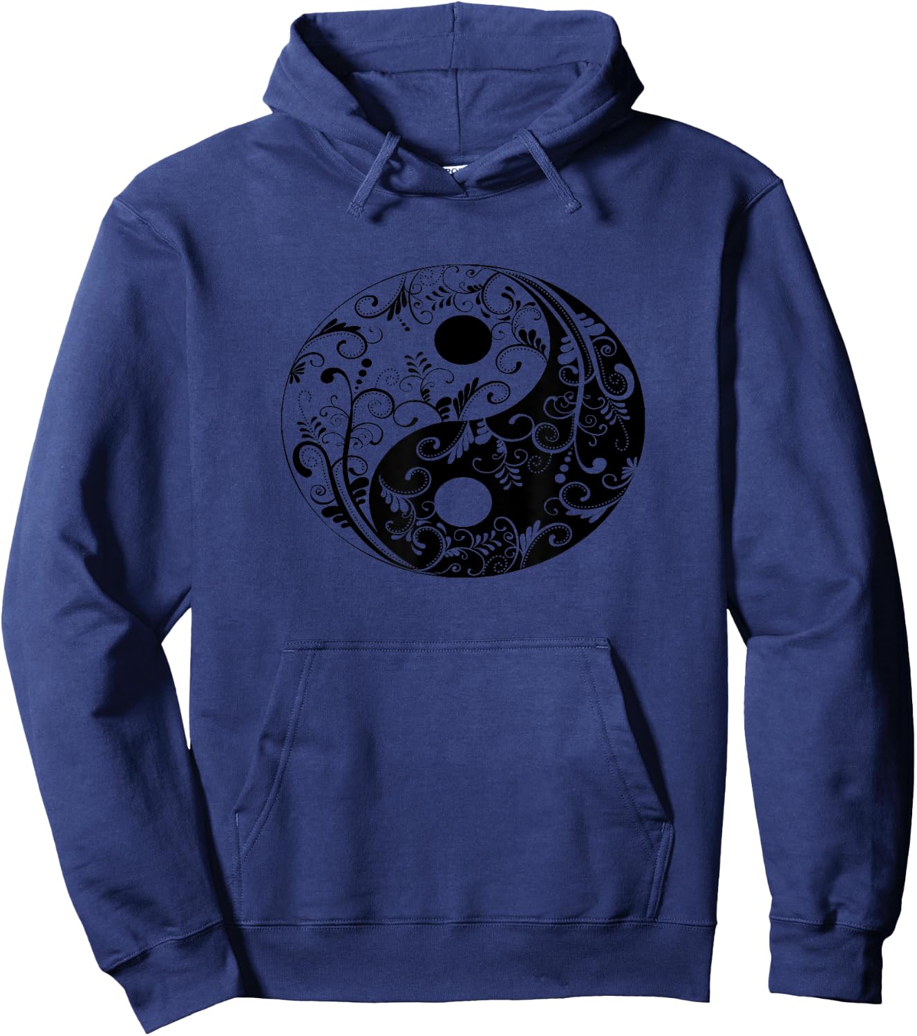 Yin Yang Qi Gong yoga Tai Chi Hoodie - Hoodie | Navy