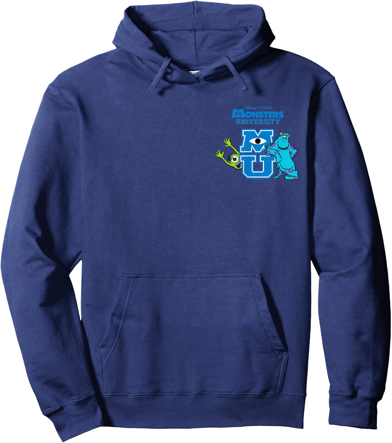 Disney and Pixar's Monsters University Collegiate 2-Sided Hoodie - Hoodie | Navy