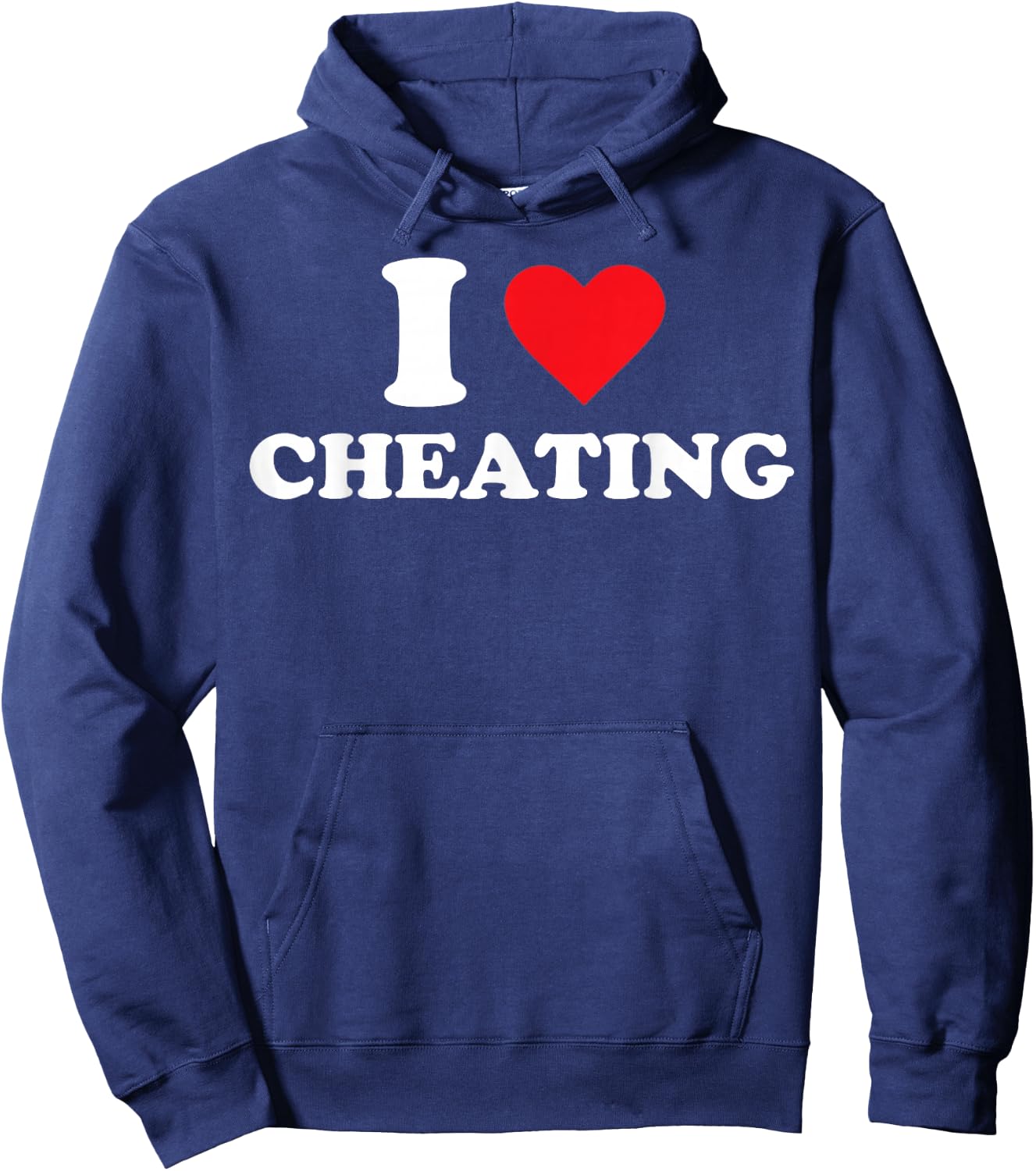 I love to cheat Hoodie - Hoodie | Navy
