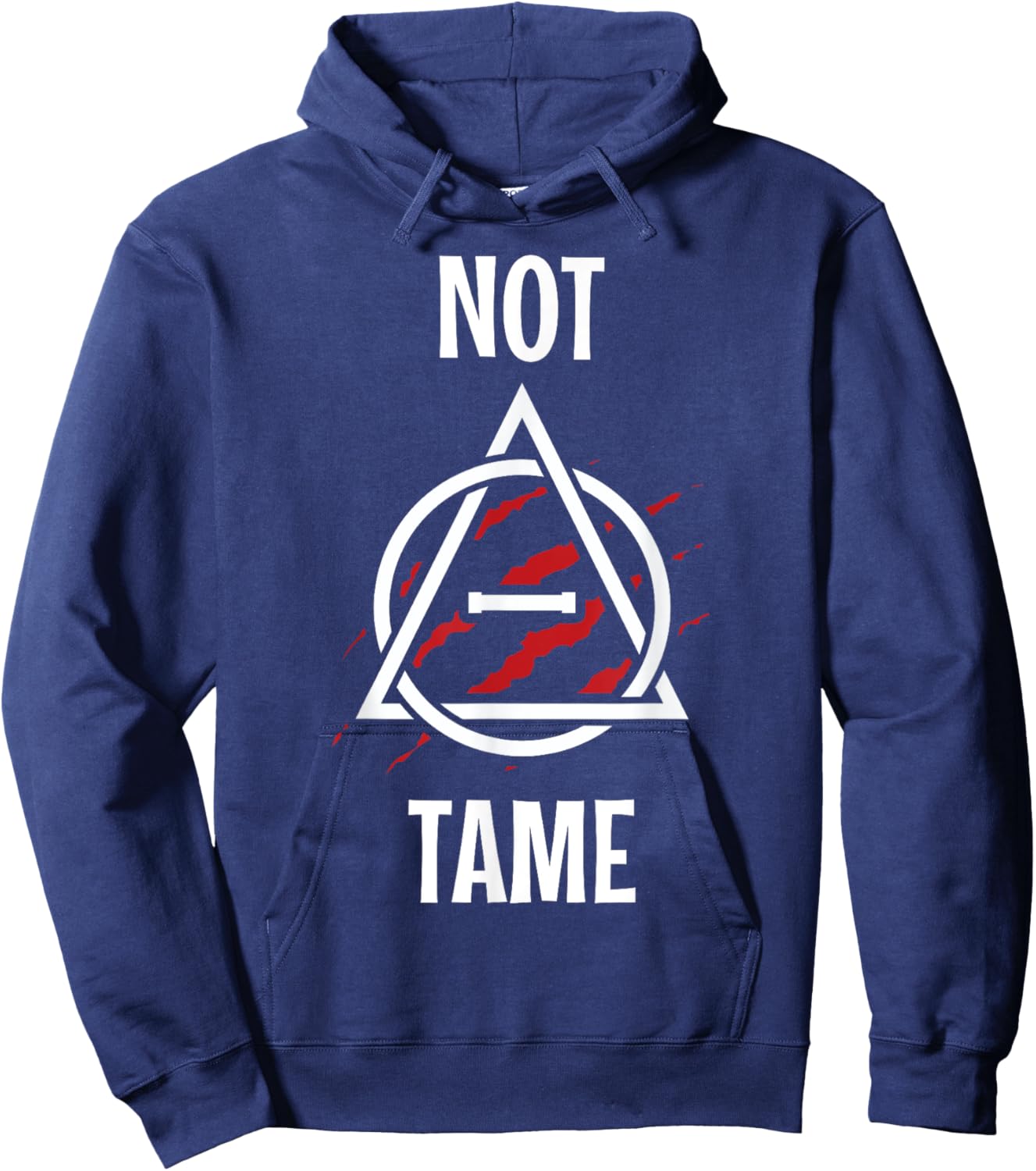Not Tame Theta Delta Furry Alter Kin Otherkin Therian Hoodie - Hoodie | Navy