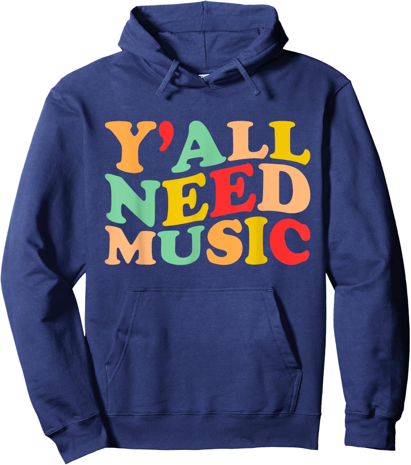 Music Teacher Music Lover Musical Instrument Musician Hoodie - Hoodie | Navy