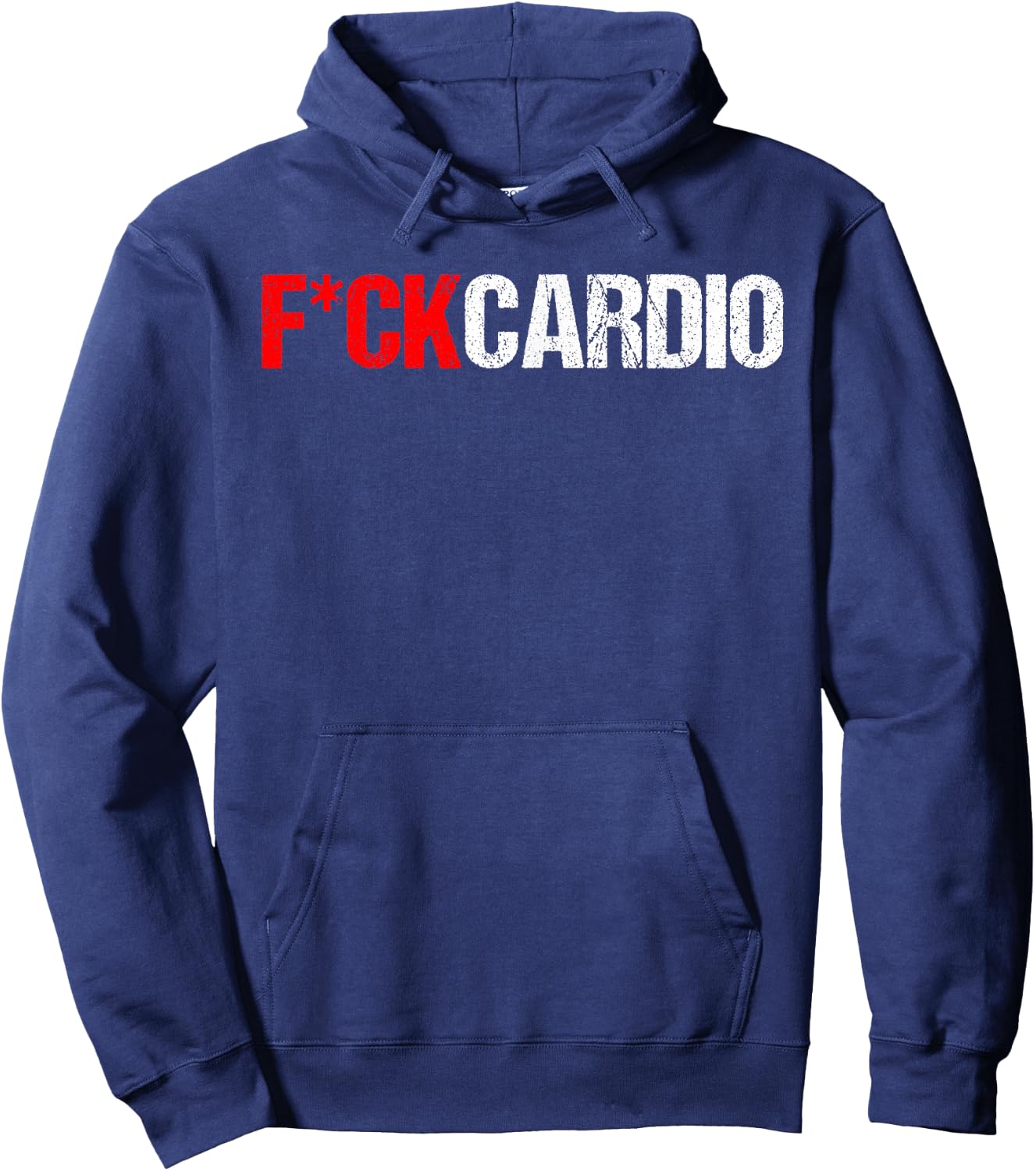 Fuck Cardio Hoodie - Hoodie | Navy