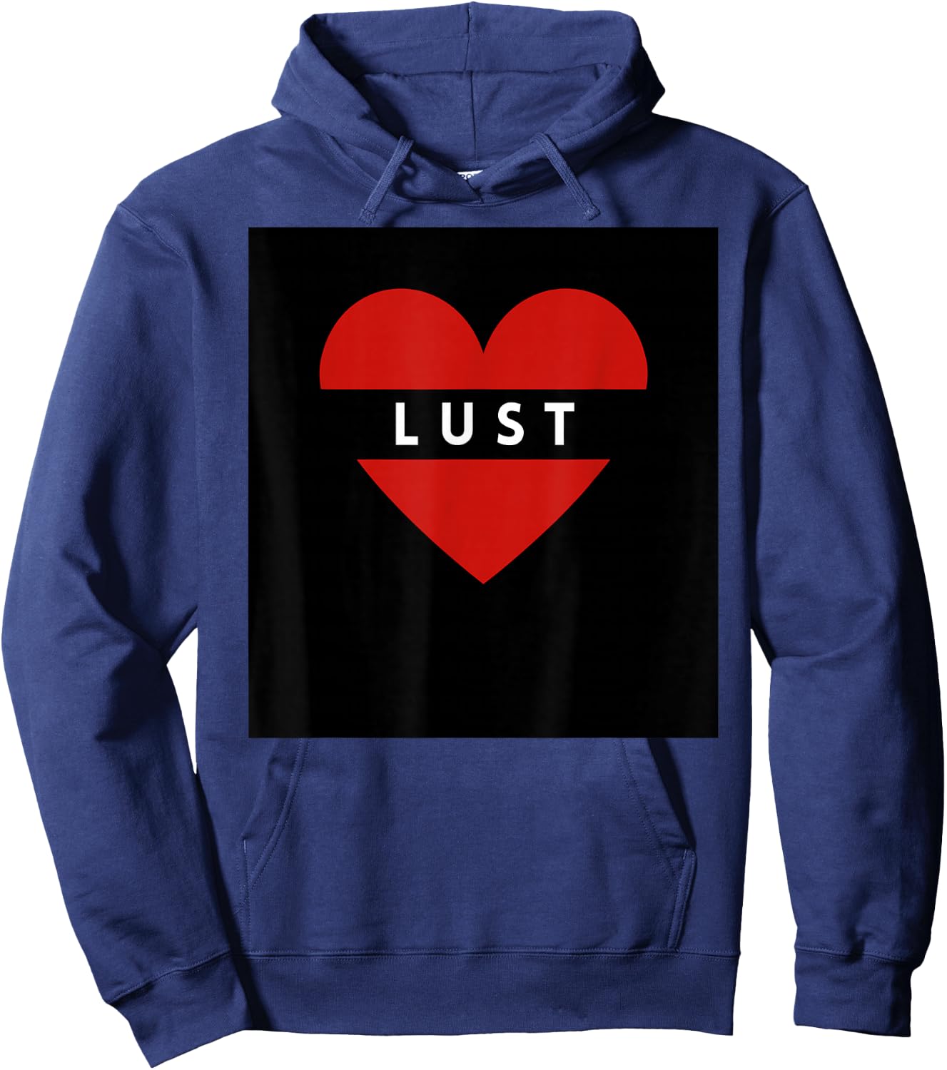 Lust Heart Hoodie - Hoodie | Navy
