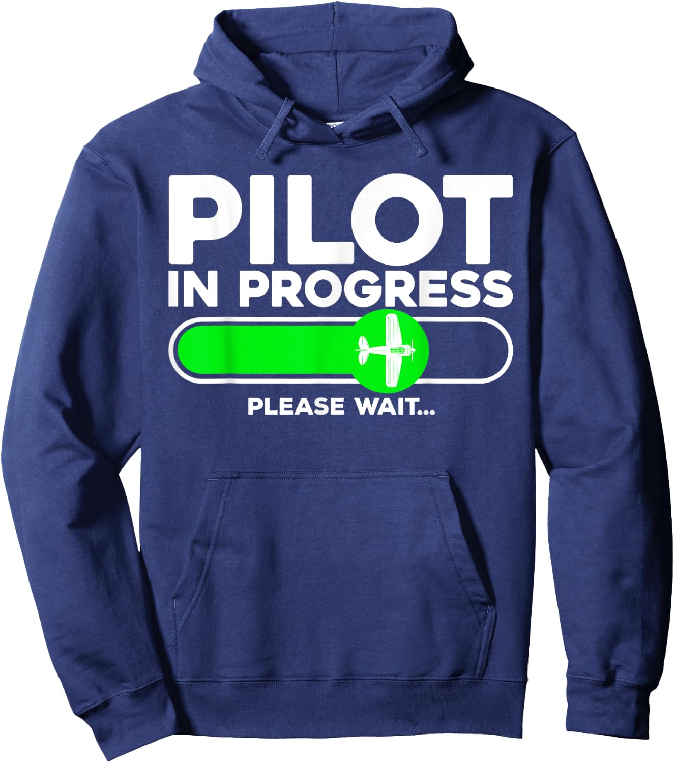 Pilot Art Men Women Airline Future Pilot Aviation Airplane Hoodie - Hoodie | Navy