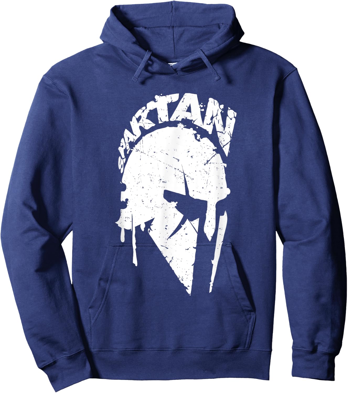 Spartan Warrior Soldier Gym Bodybuilding Sport Design Hoodie - Hoodie | Navy