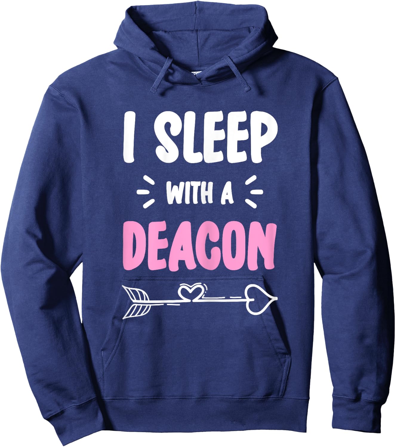 I Sleep With The Deacon Church Official Hoodie - Hoodie | Navy