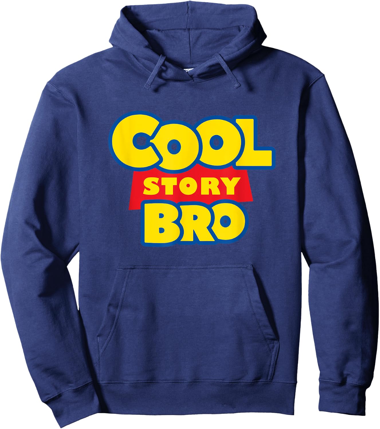 Cool Story Bro, funny sarcastic parody kids toys animation Hoodie - Hoodie | Navy