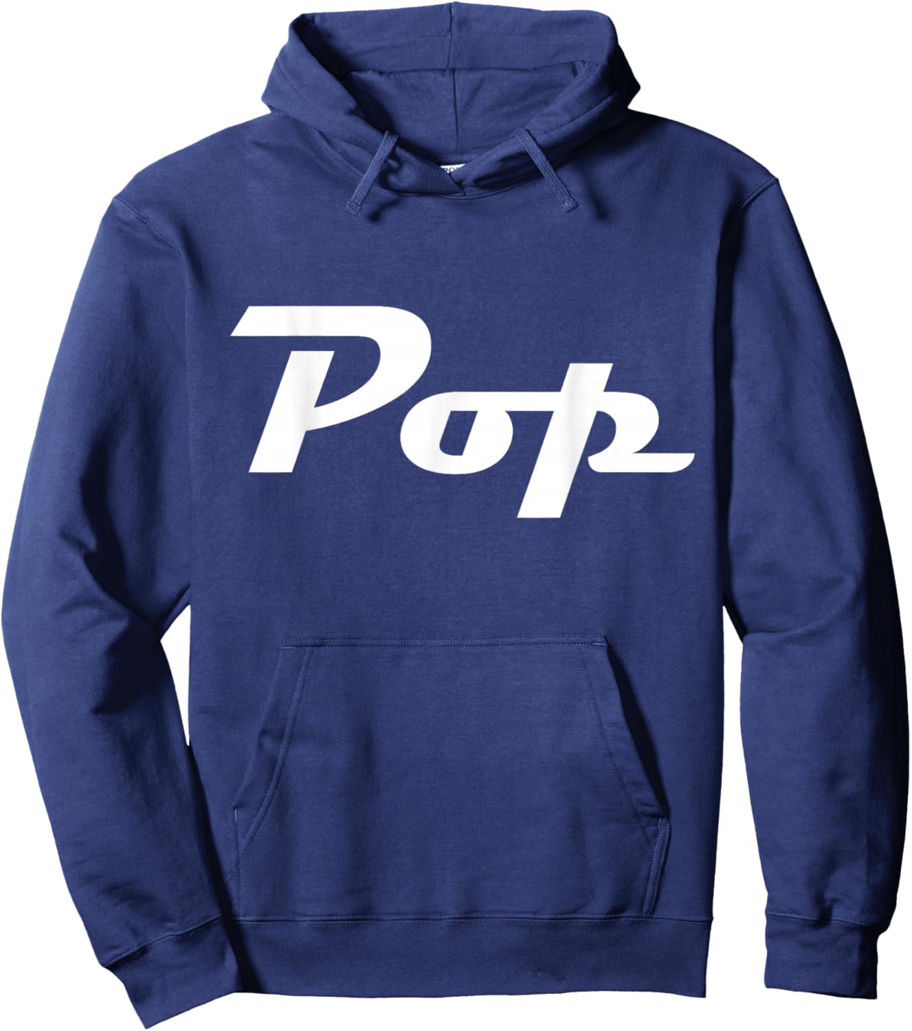 Pop Classic Retro Lettering Father's Day Grandpa Hoodie - Hoodie | Navy