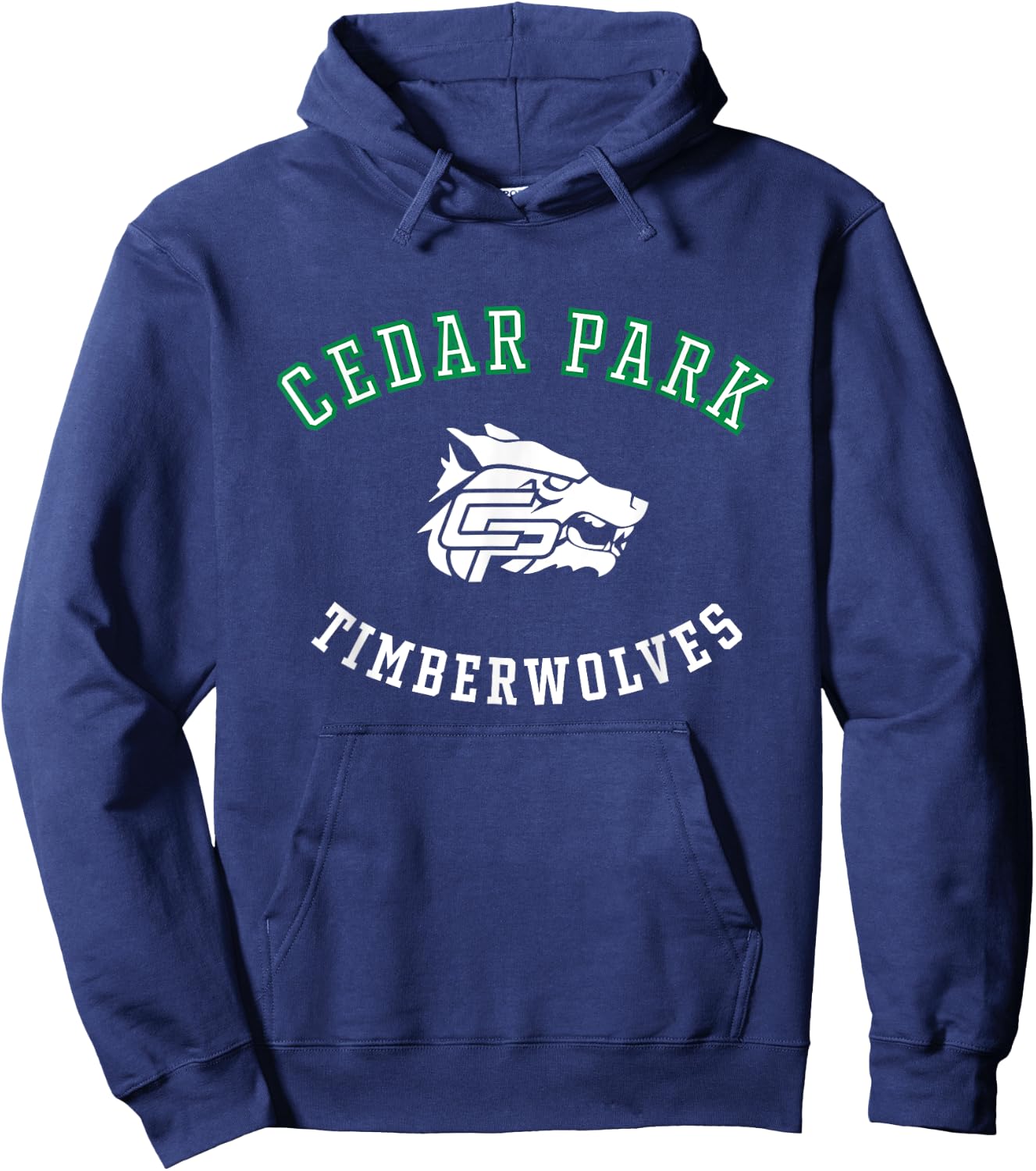 Cedar Park High School Timberwolves C8 Hoodie - Hoodie | Navy