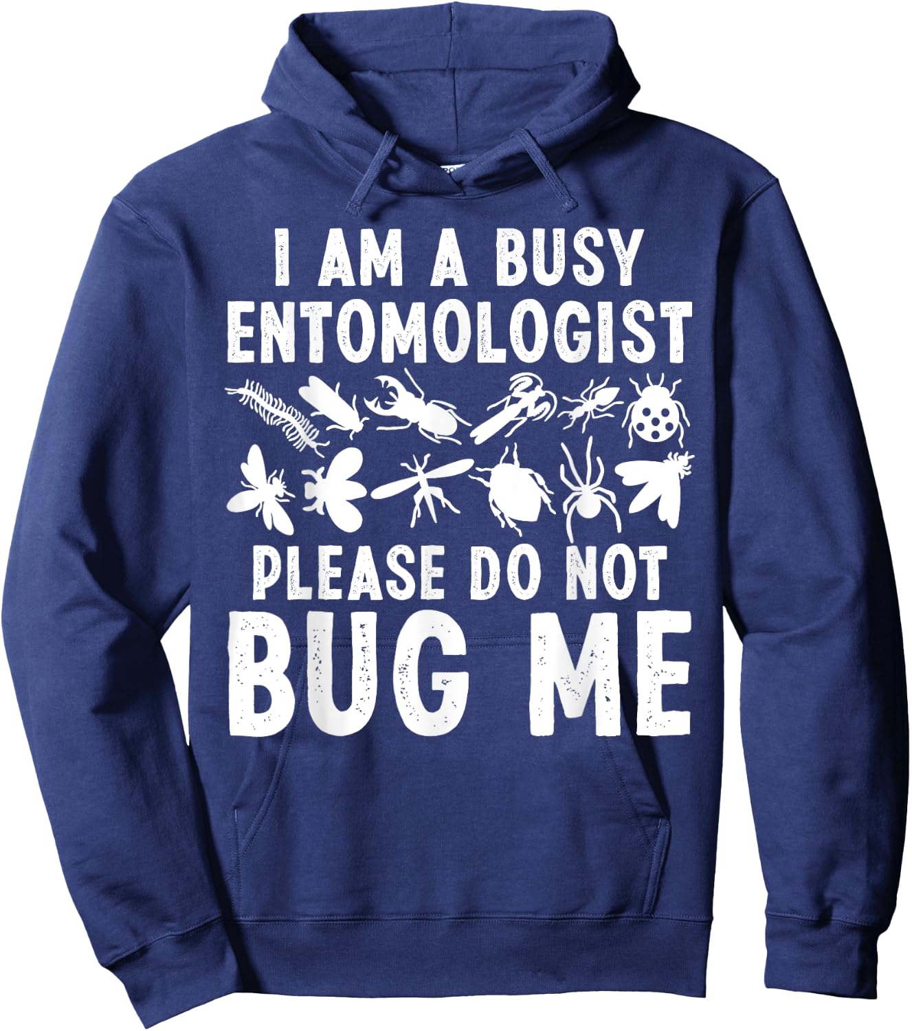 Cool Entomology Art Men Women Entomologist Insect Lady Bug Hoodie - Hoodie | Navy
