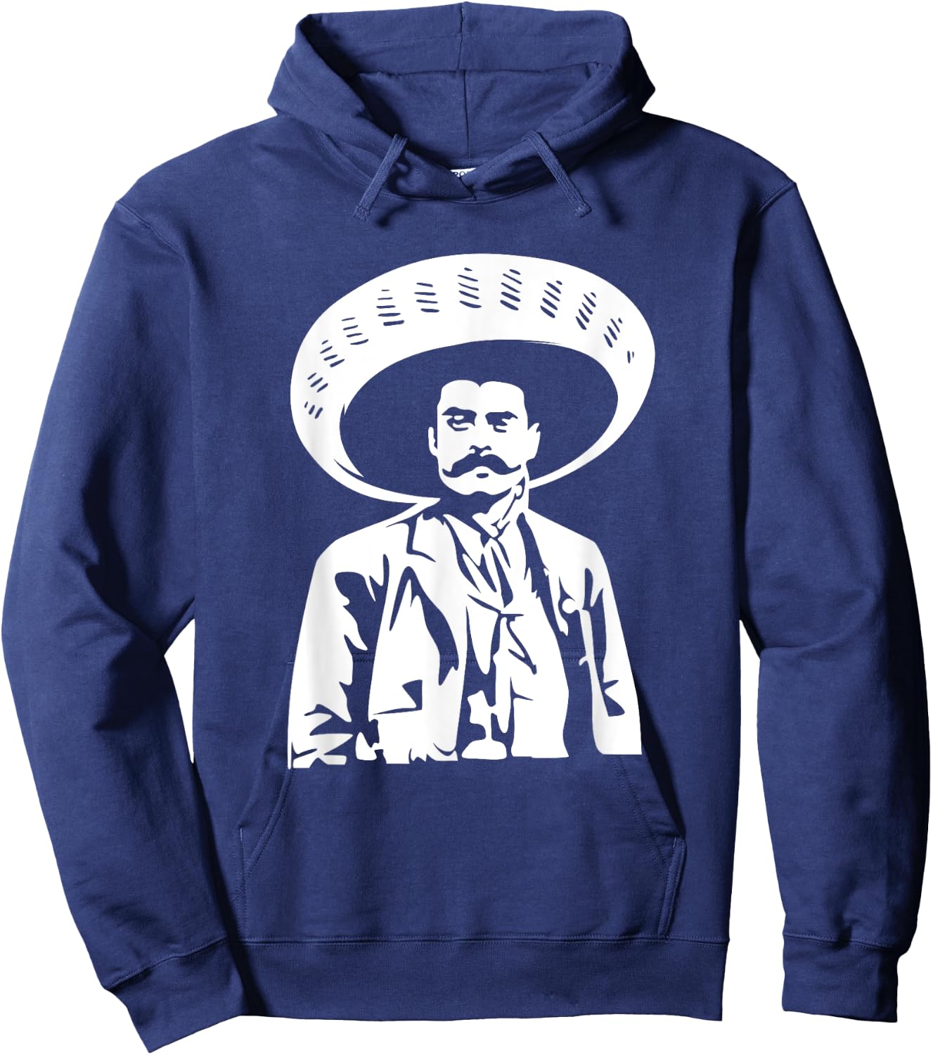 Emiliano Zapata Héroe Revolucionario de México Hoodie - Hoodie | Navy