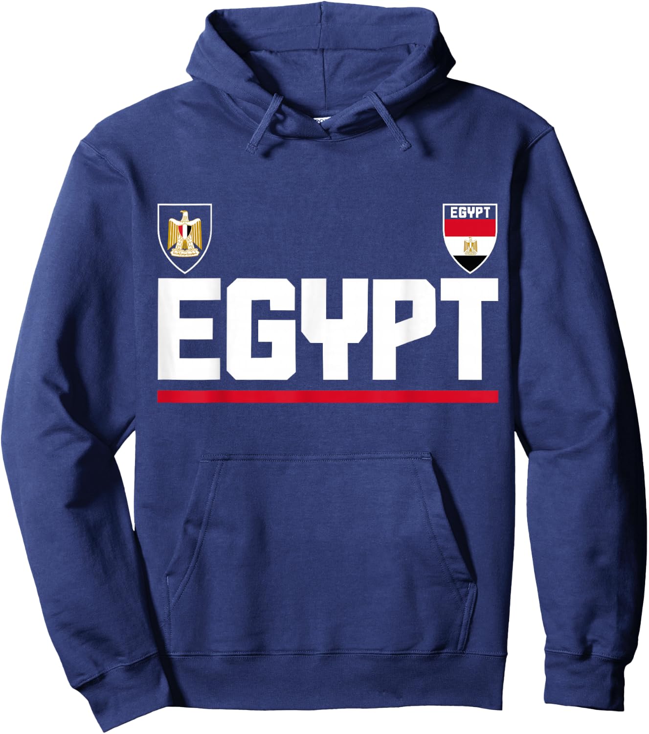 Egypt Pride Egyptian Flag African Roots Heritage Hoodie - Hoodie | Navy