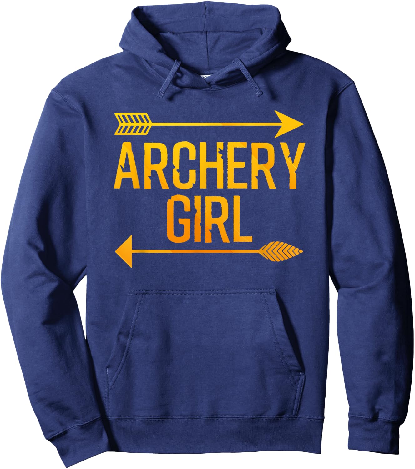 Cool Archery Art For Girls Women Crossbow Bow Hunting Archer Hoodie - Hoodie | Navy