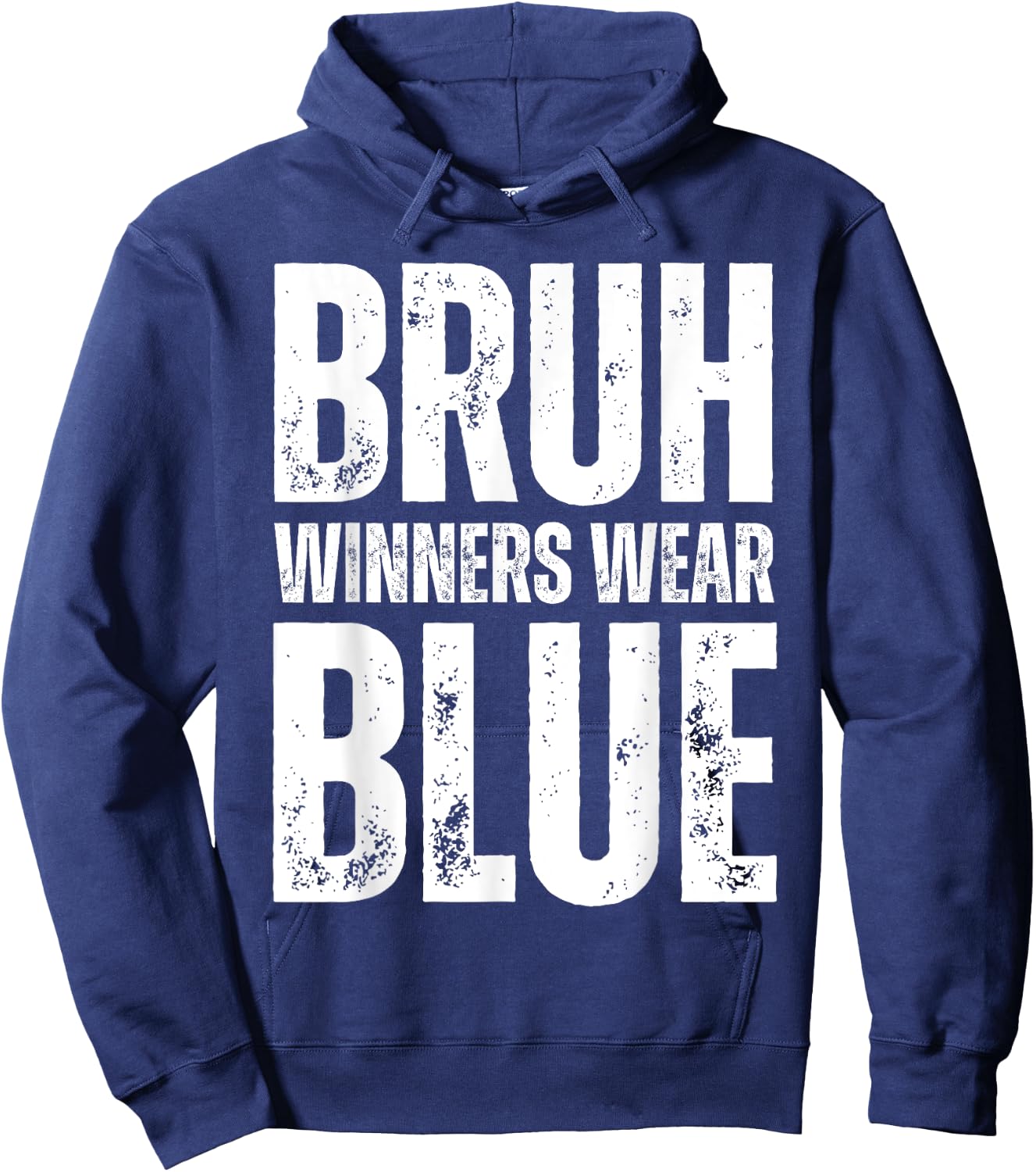 Winners Wear Blue Team Spirit Week Game Color War Sports Day Hoodie - Hoodie | Navy