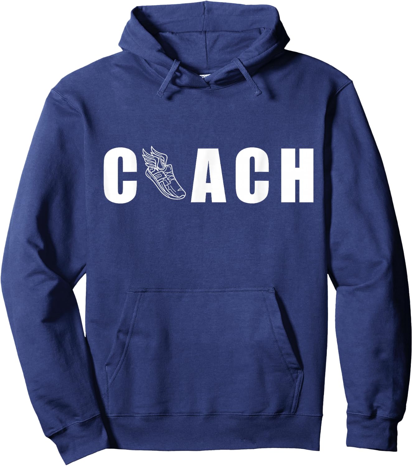 Cross Country Coach Funny Marathon Running Shoes XC Runner Hoodie - Hoodie | Navy