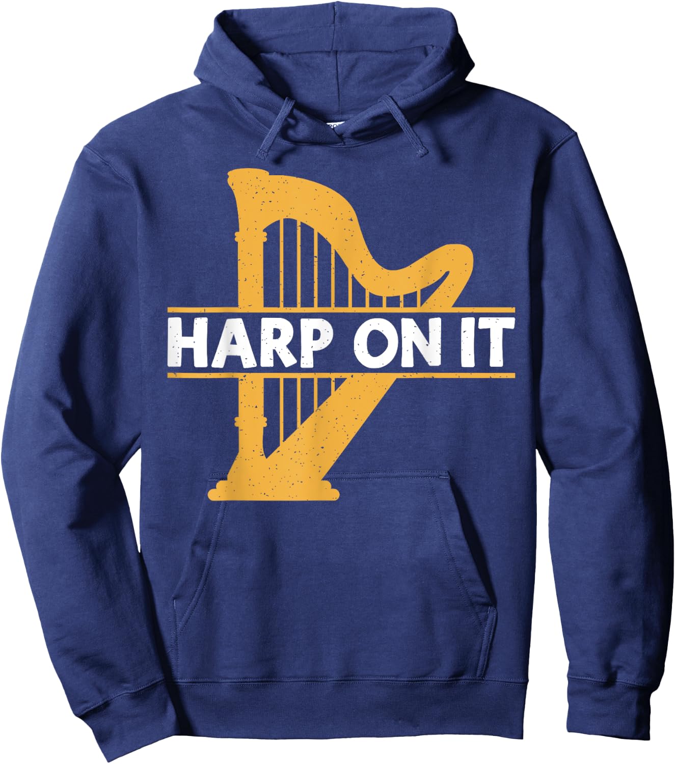 Harp on it Harp Hoodie - Hoodie | Navy