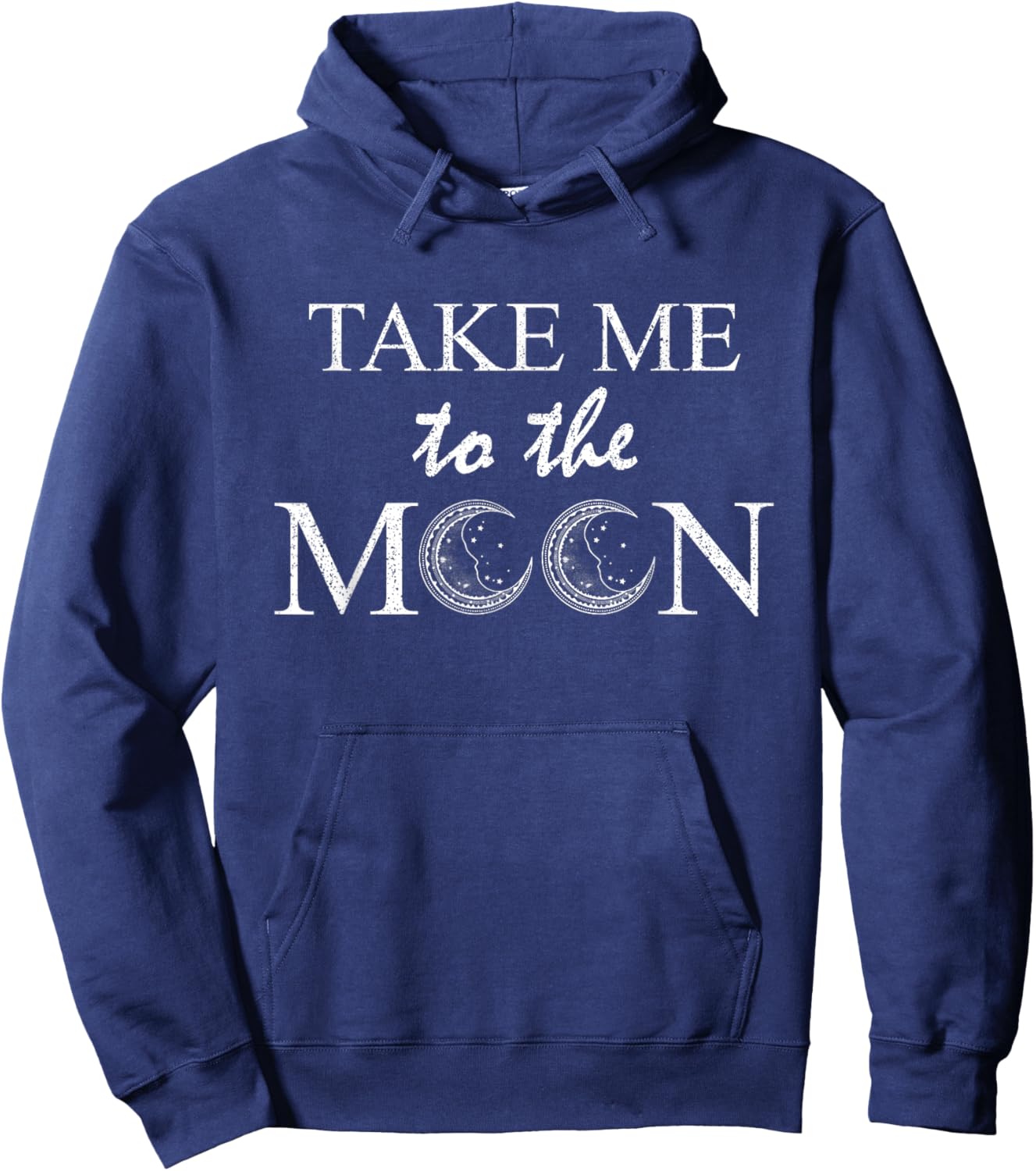 Take me to the moon Hoodie - Hoodie | Navy