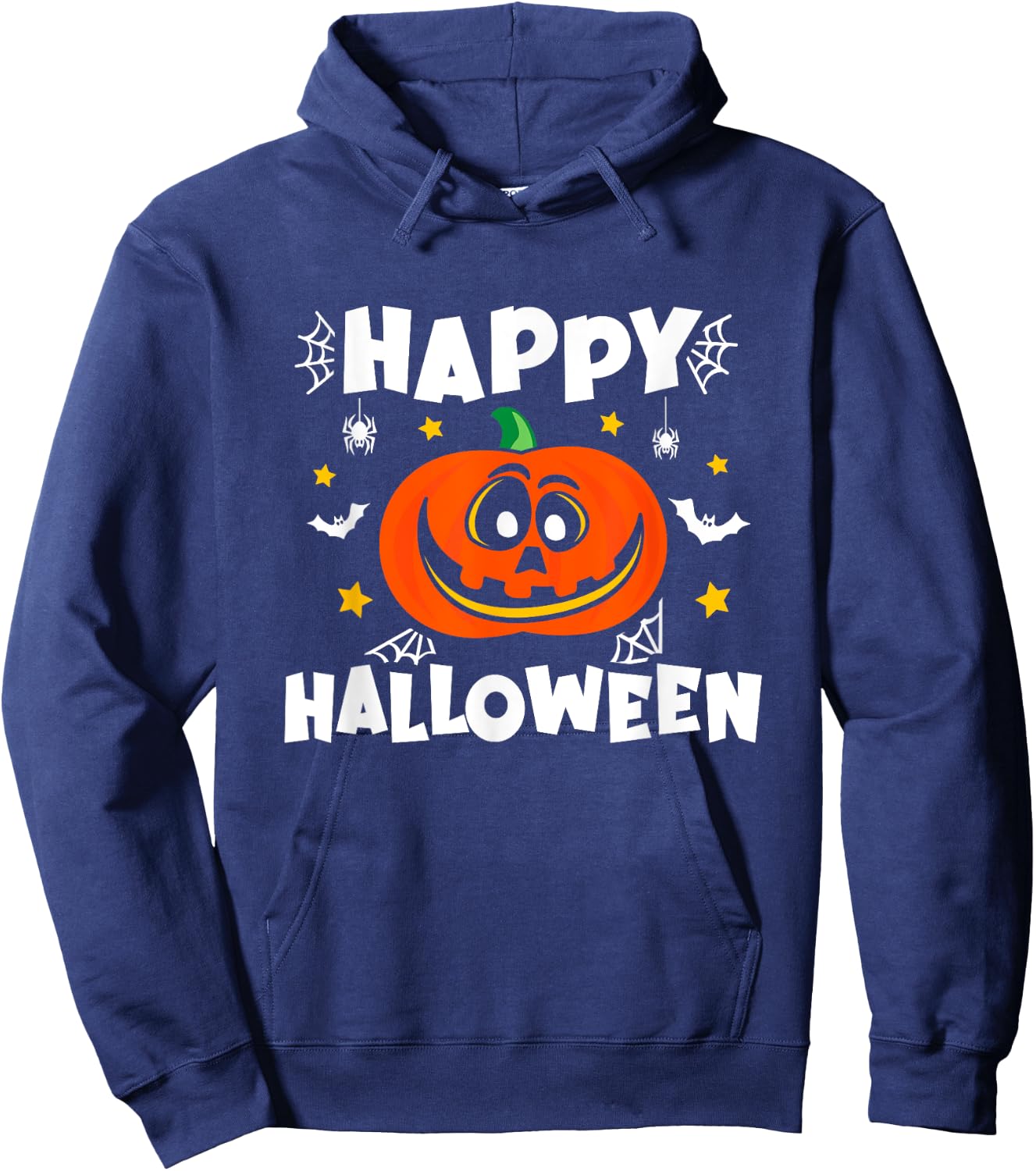 Cute Halloween Kids - Halloween Pumpkin - Happy Halloween Hoodie - Hoodie | Navy