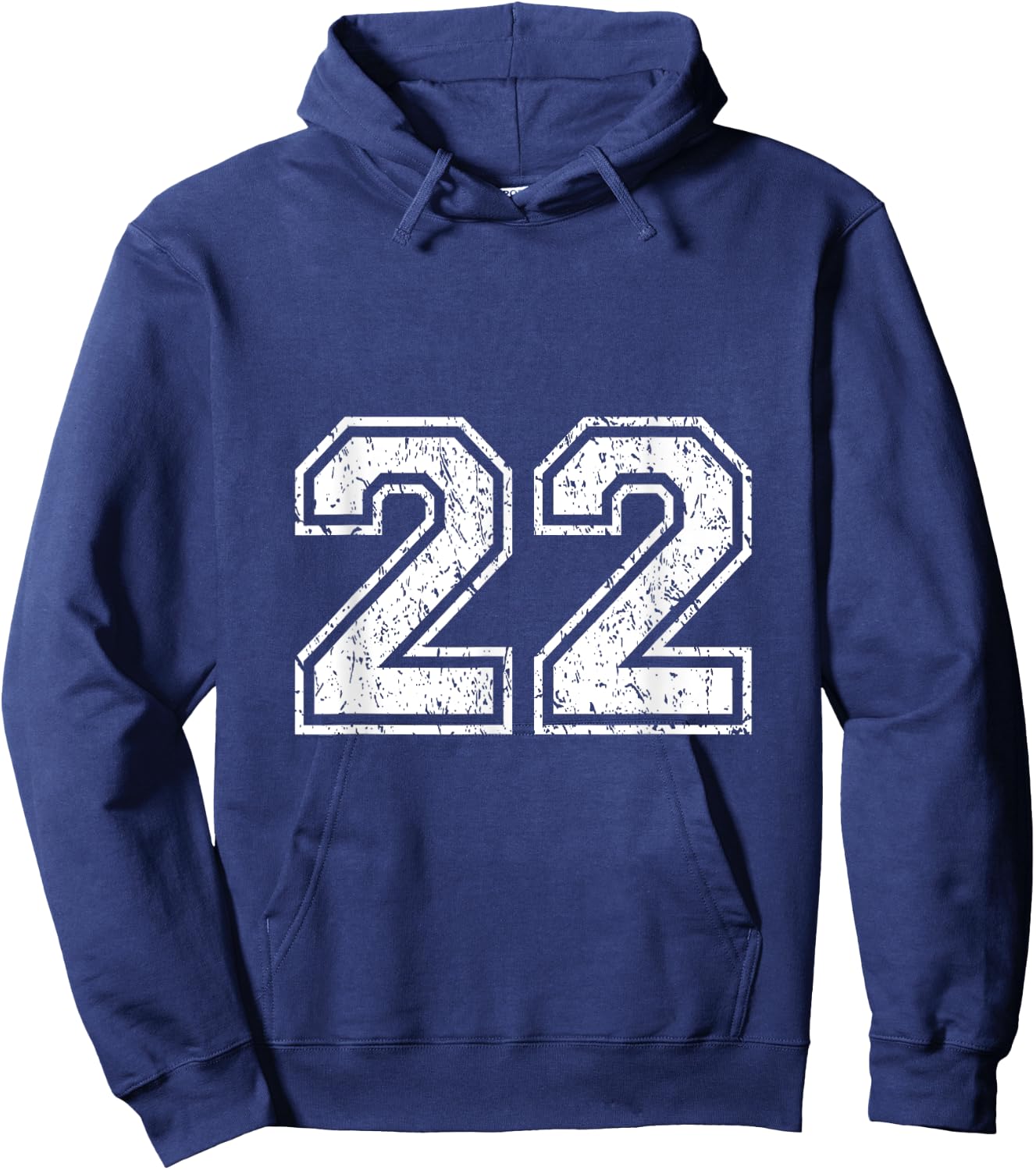 Number 22 Shirt Hoodie - Hoodie | Navy