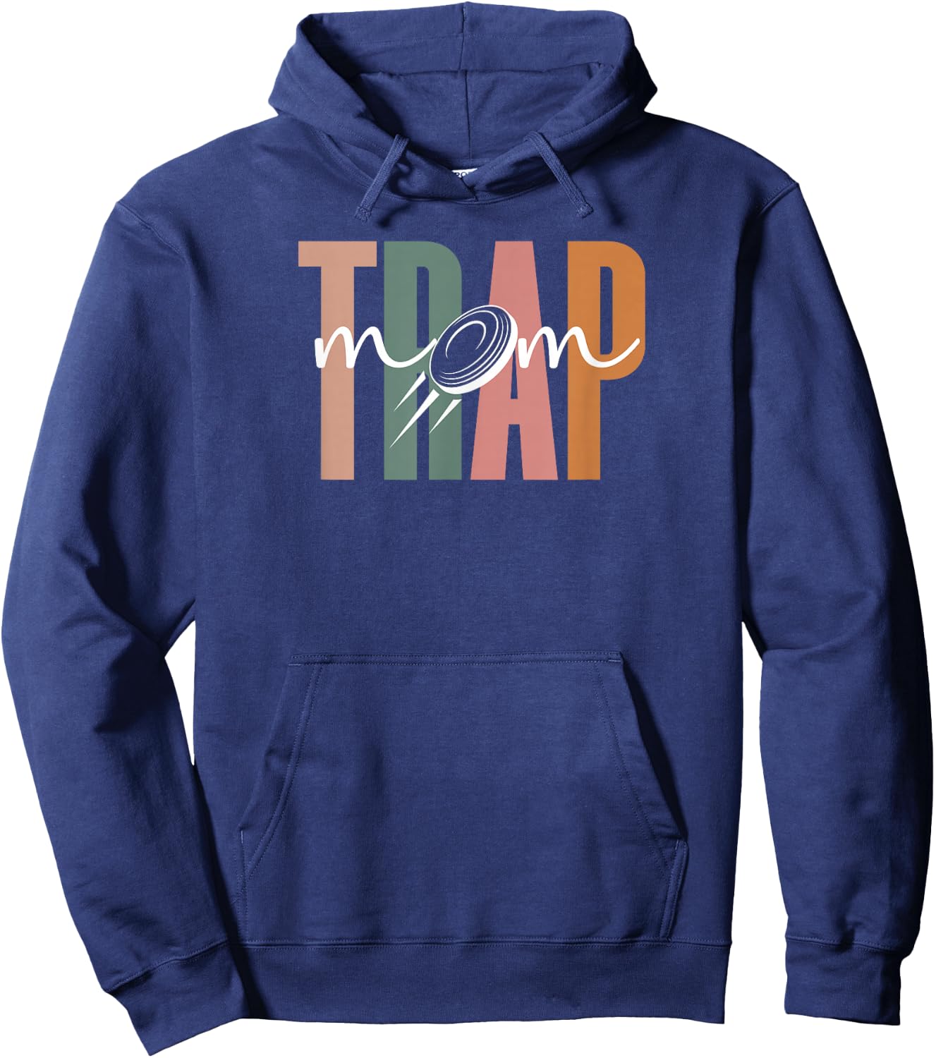 Trap Mom Boho Trap Shooting Mom Trap Shooting Mama Hoodie - Hoodie | Navy