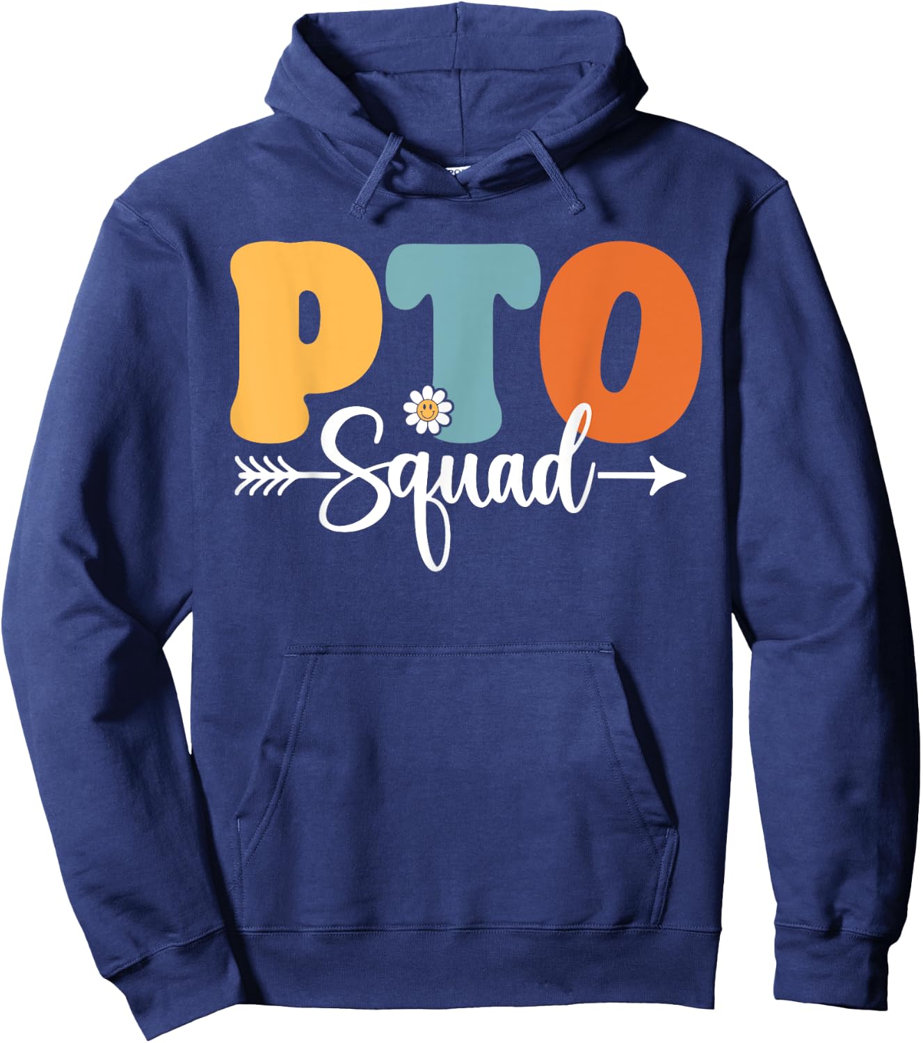 PTO Squad Back To School Teachers Students PTO Crew Men Women Kids Hoodie - Hoodie | Navy