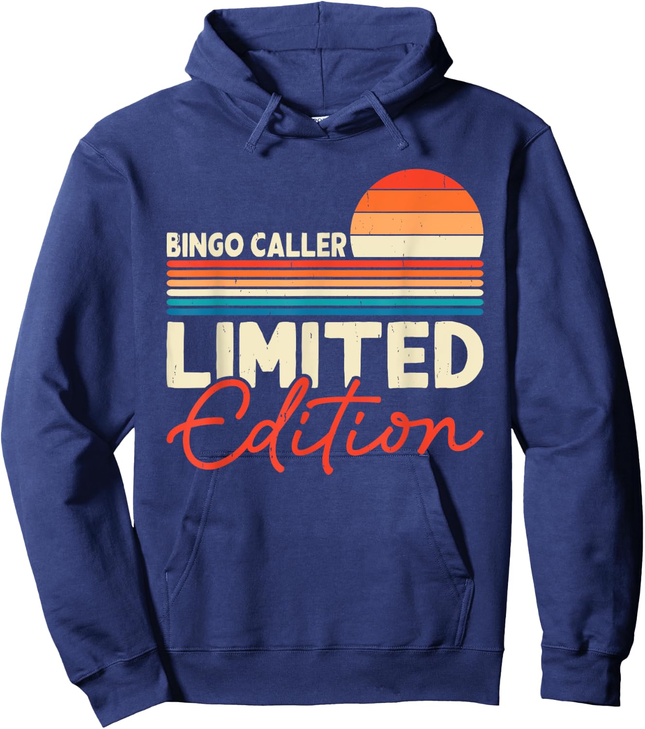 Bingo Caller Limited Edition - Winner Bingo Caller Lottery Hoodie - Hoodie | Navy