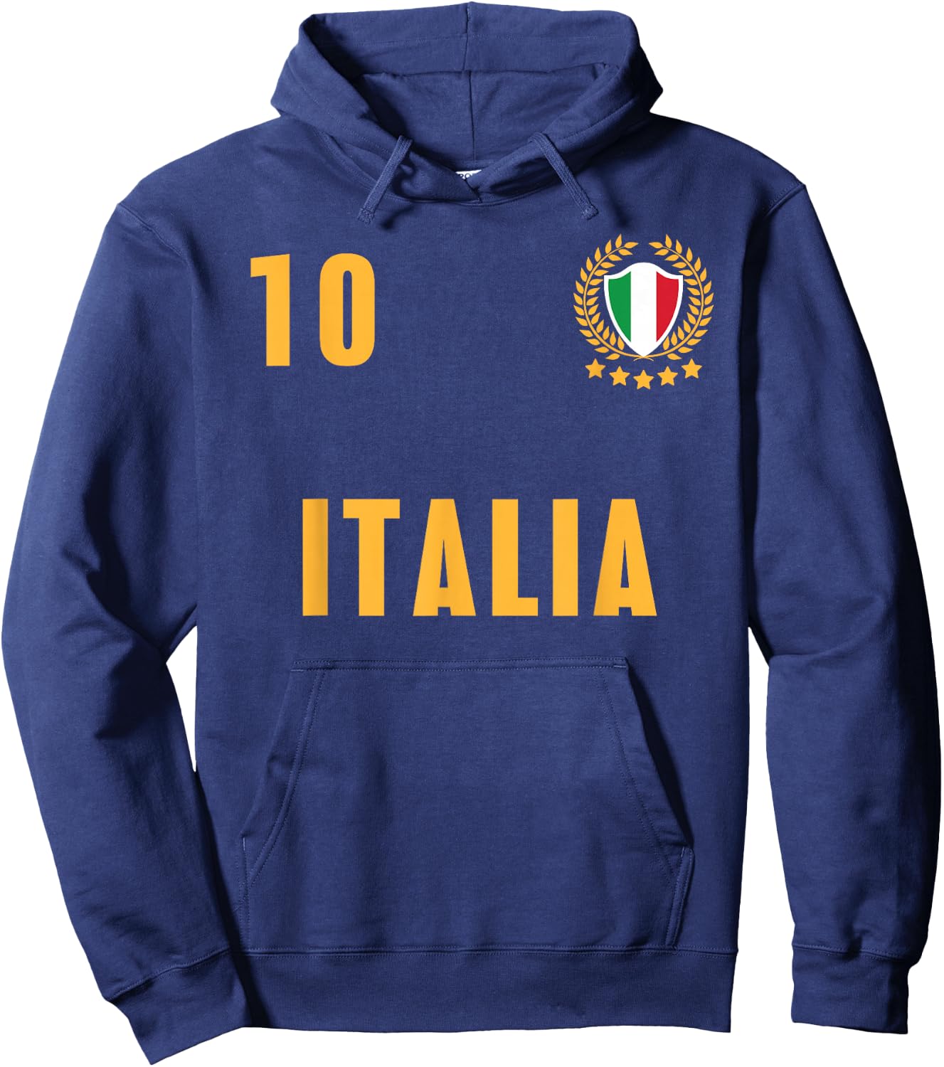 Italy Soccer Jersey 2023 Italia Football Team Hoodie - Hoodie | Navy