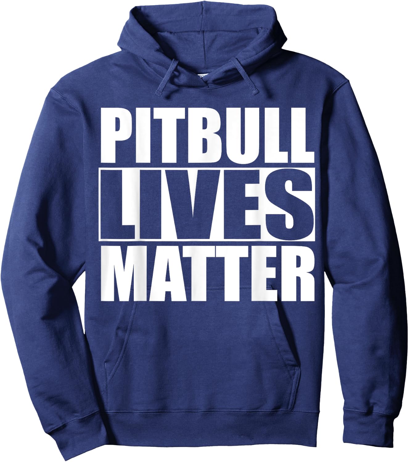 Pitbull Lives Matter T Shirt Hoodie - Hoodie | Navy