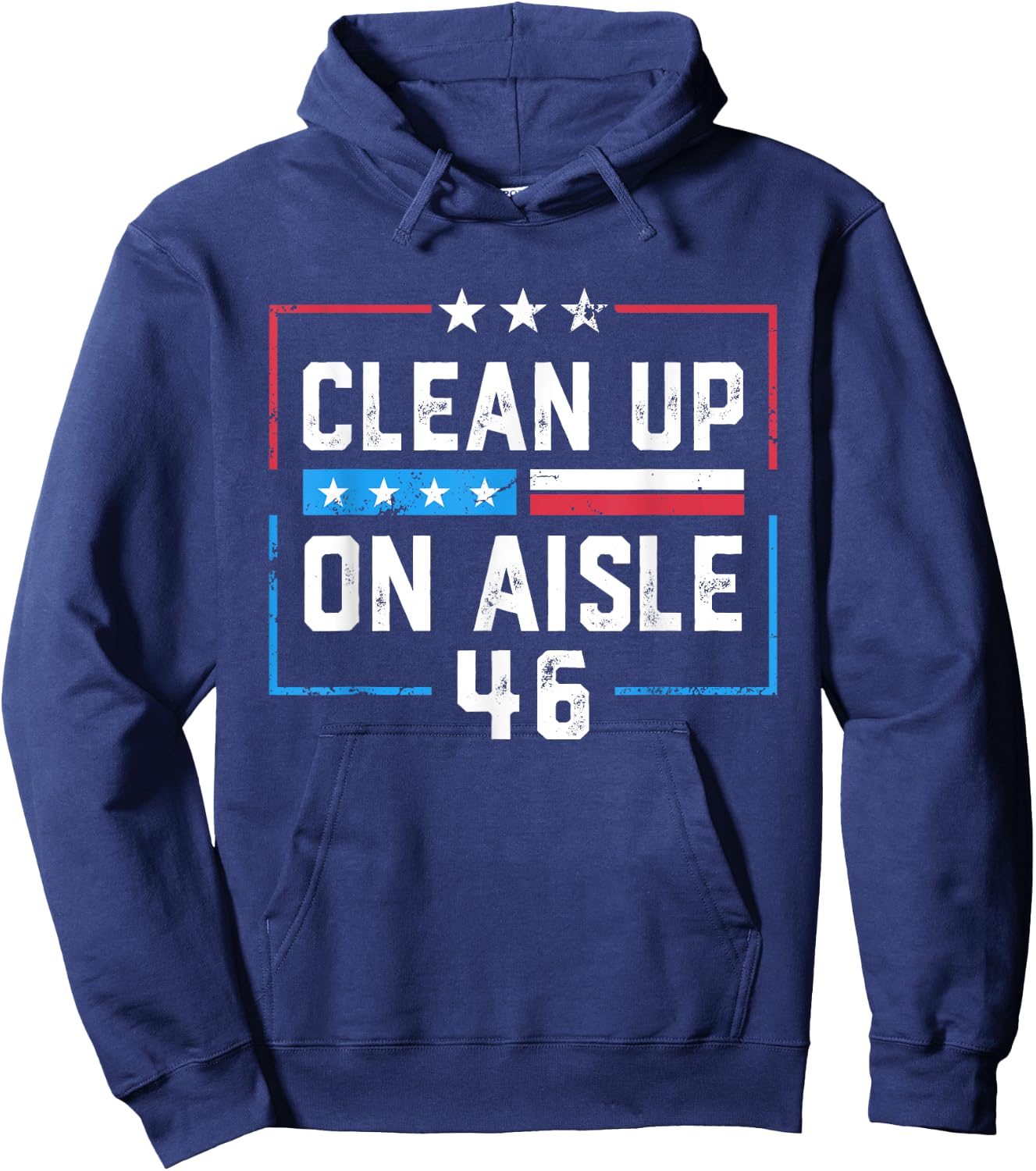Clean Up In Aisle 46 American Vintage Hoodie - Hoodie | Navy