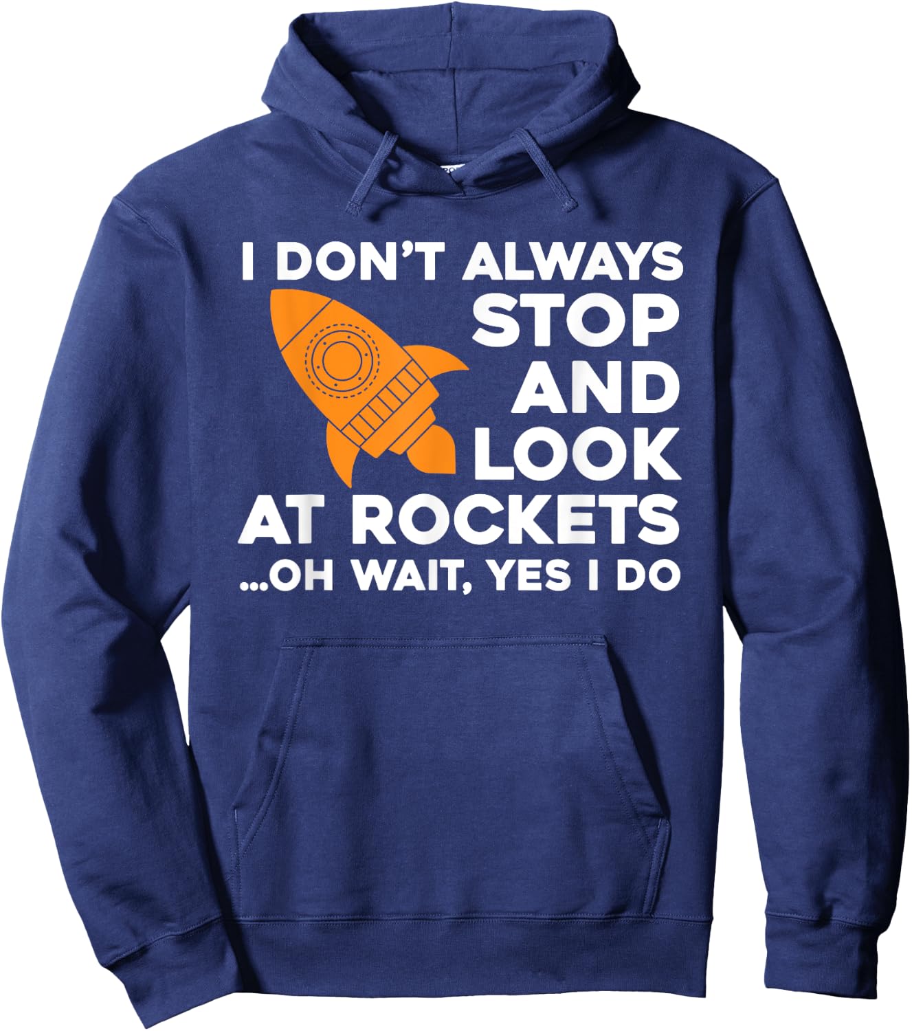 Funny Aerospace Engineer Wear Rocket Spaceship Lover Hoodie - Hoodie | Navy
