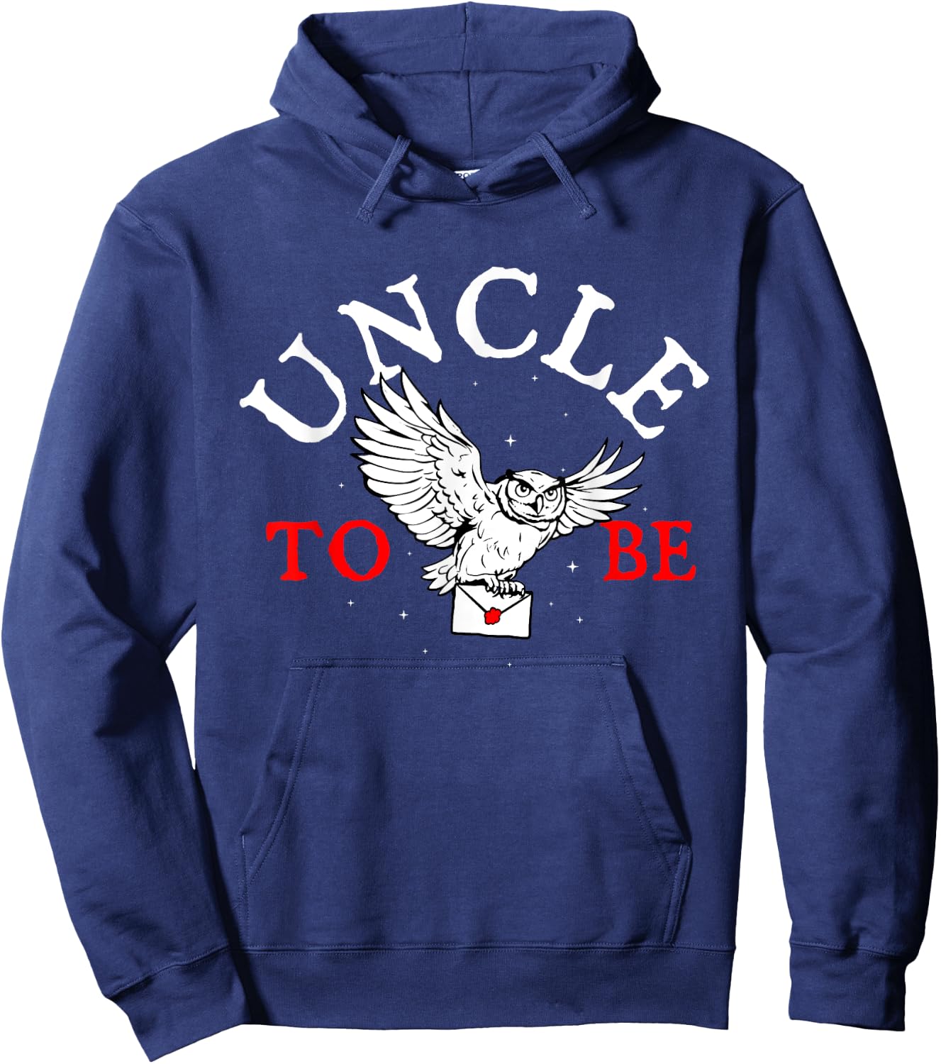 Uncle To Be - Gender Reveal Party Baby Shower Pregnancy Hoodie - Hoodie | Navy