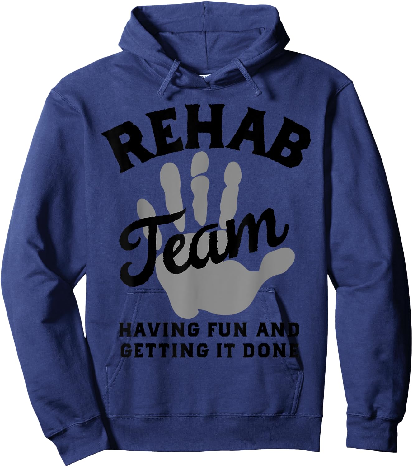 Rehab Team Shirts Physical Therapy Matching Rehabilitation Hoodie - Hoodie | Navy