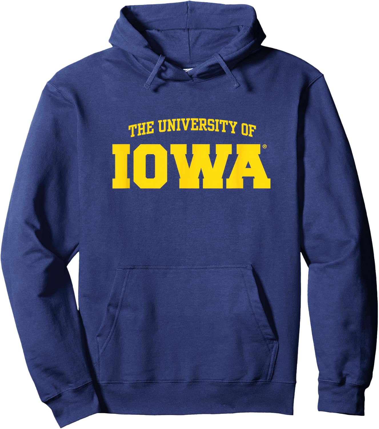 License Champs University of Iowa Hawkeyes | Official NCAA | OCIMPIO001 , Small, Black Hoodie - Hoodie | Navy