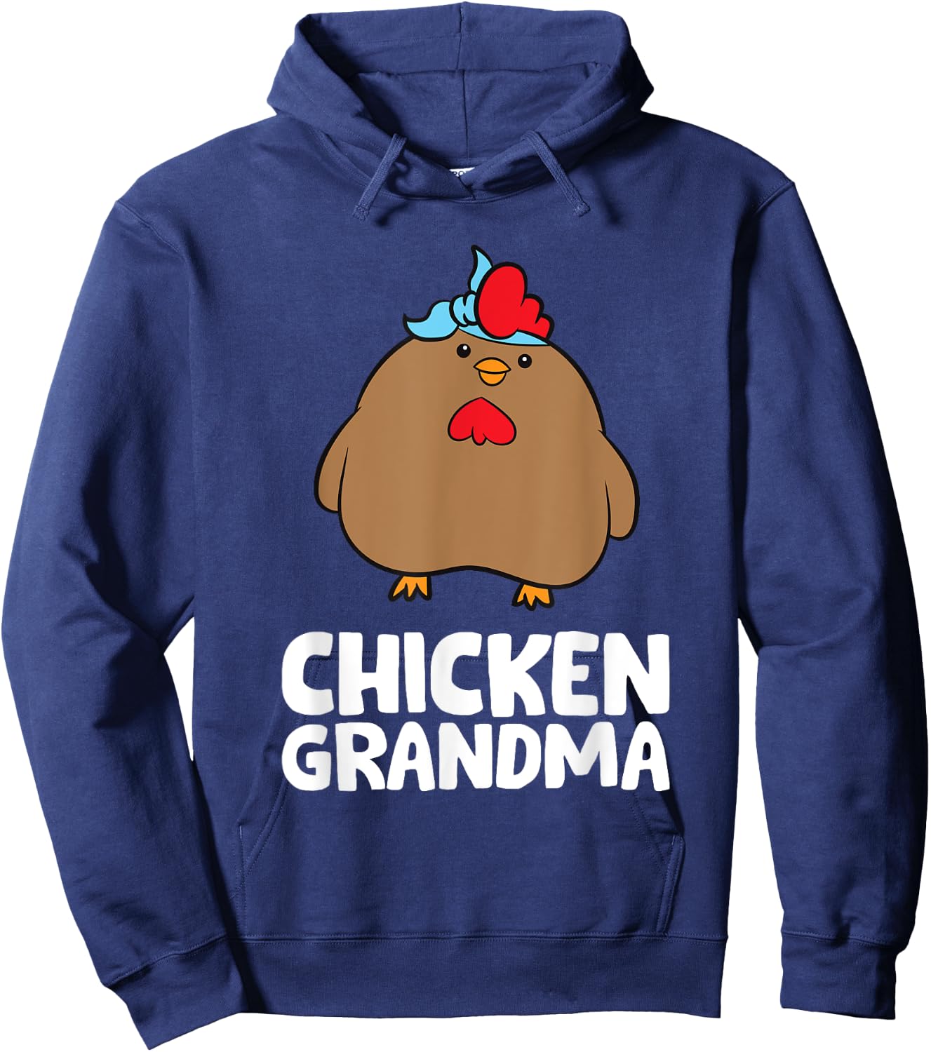 Chicken Grandma Hoodie - Hoodie | Navy