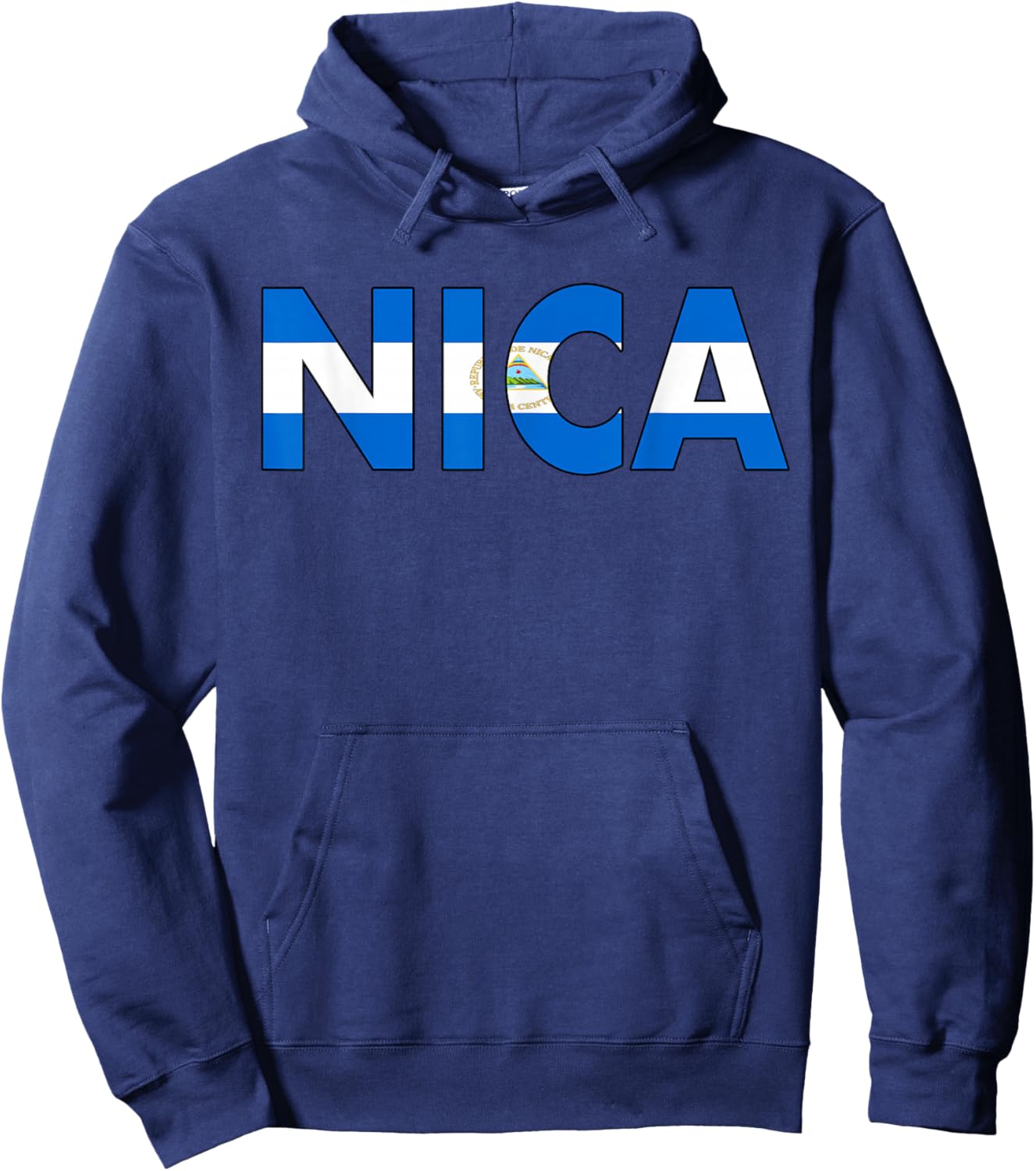 Diseño De Nicaragua Flag Nica Design For Nicaraguans Hoodie - Hoodie | Navy