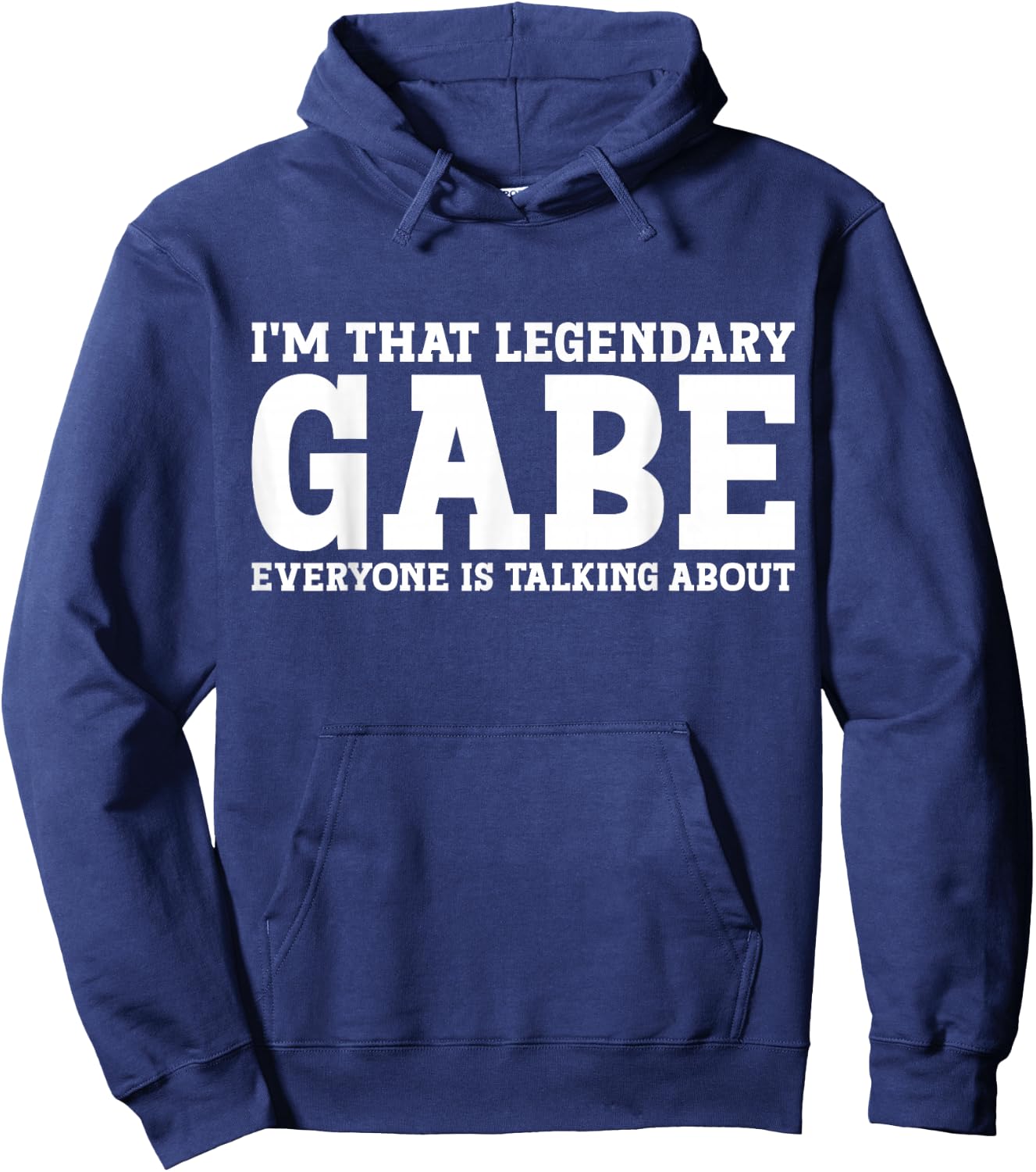 Gabe Personal Name First Name Funny Gabe Hoodie - Hoodie | Navy