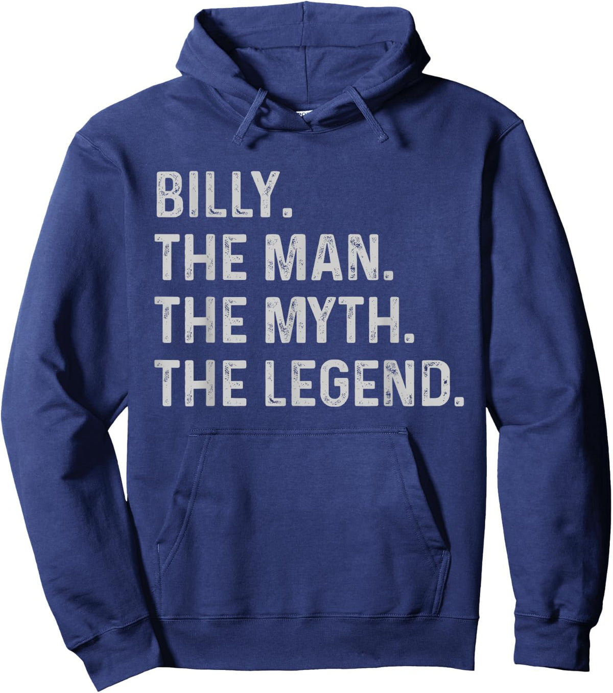 Billy The Man The Myth The Legend - Funny Gift Billy Hoodie - Hoodie | Navy