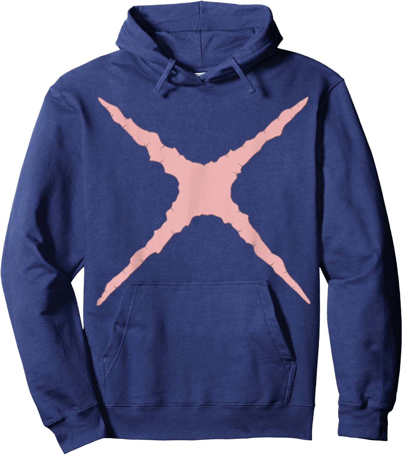 Anime Cosplay Anime Costume Anime Training Scar Anime Gym Hoodie - Hoodie | Navy