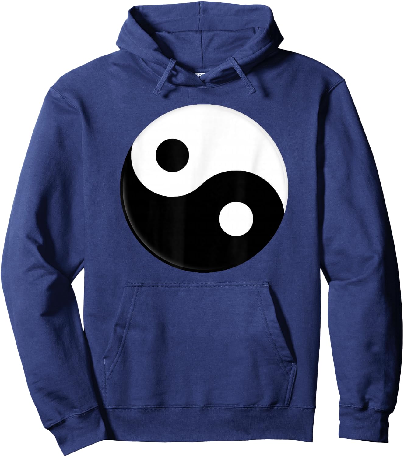 Yin Yang Classic Black White Symbol Vintage Chinese Gift Hoodie - Hoodie | Navy