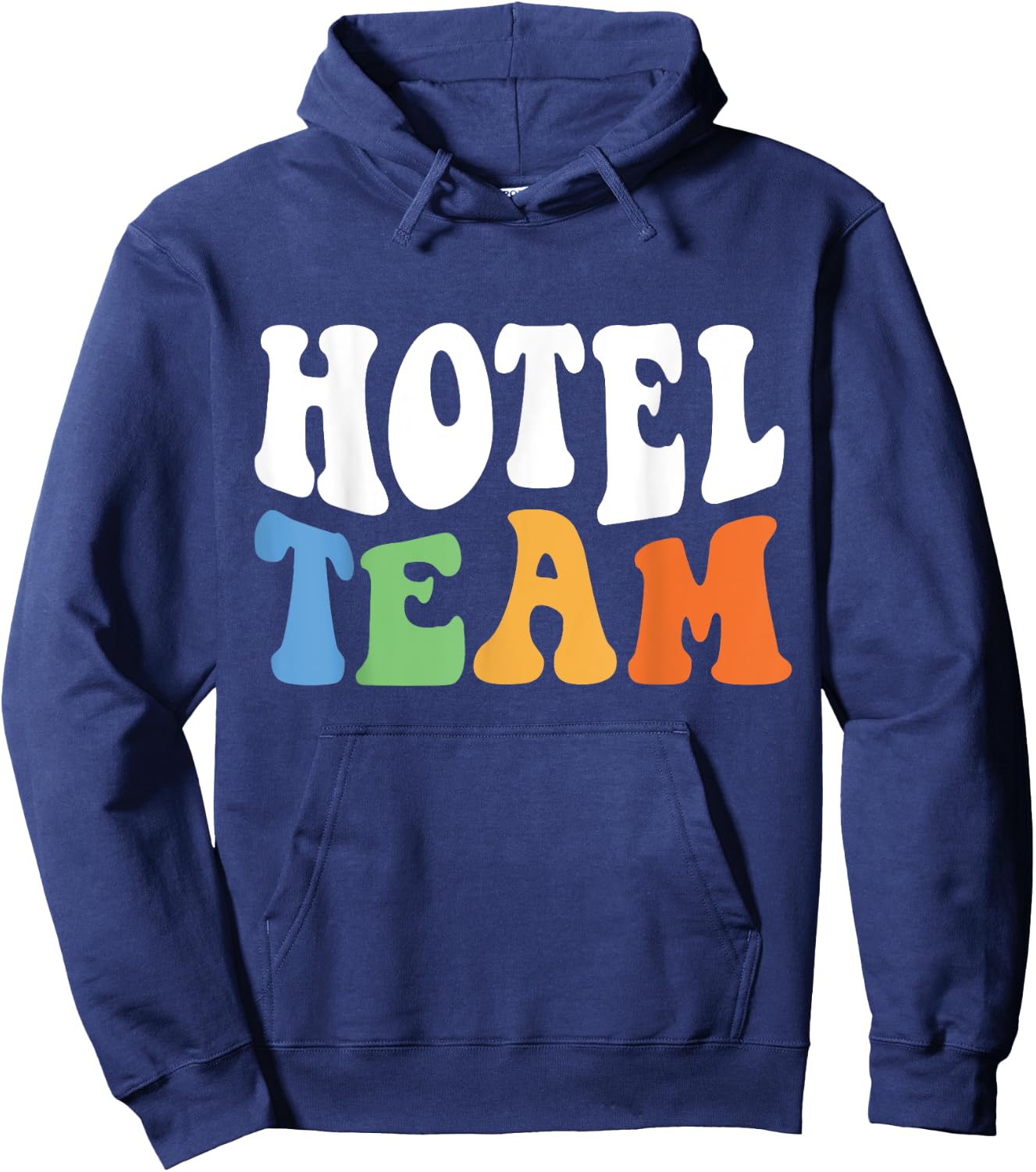 Hospitality Staff Front Desk Concierge Hotel Team Hoodie - Hoodie | Navy