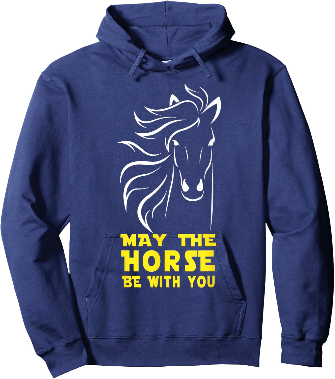 May The Horse Be With You Hoodie - Hoodie | Navy