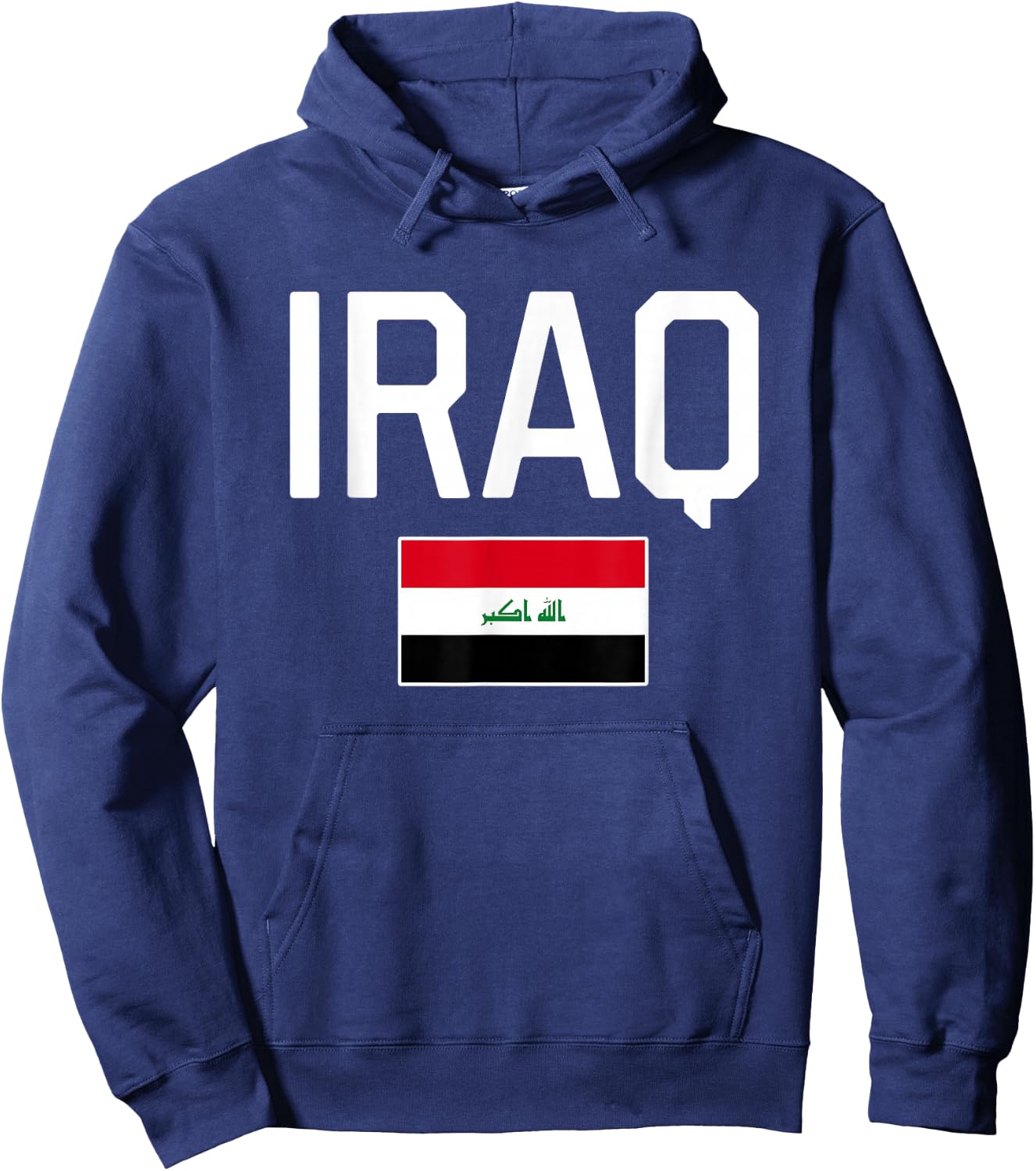 Iraq Flag Women Kids Boys Girls Hoodie - Hoodie | Navy