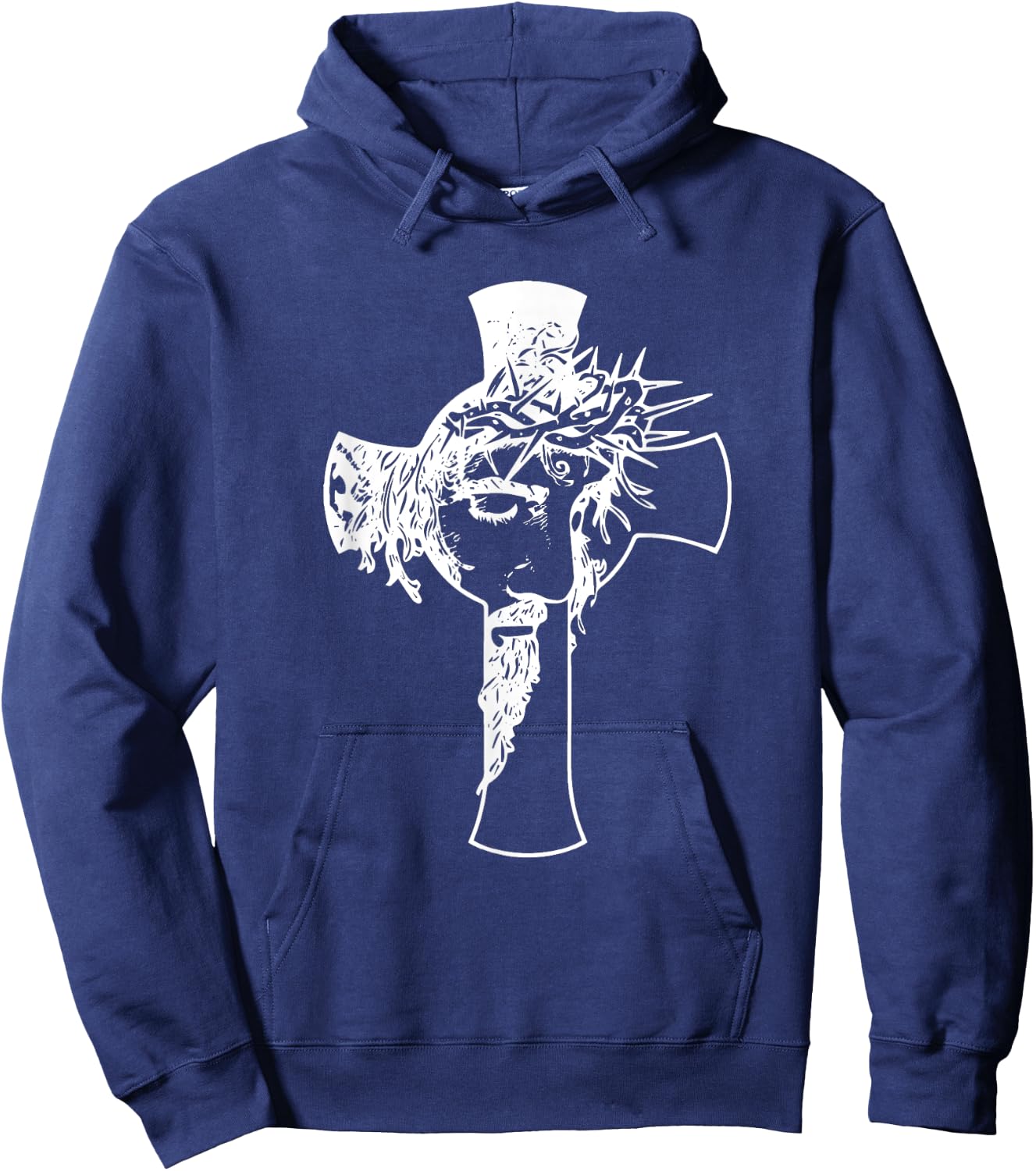 Crucifix jesus christ Cross Christianity Christian Love Hoodie - Hoodie | Navy