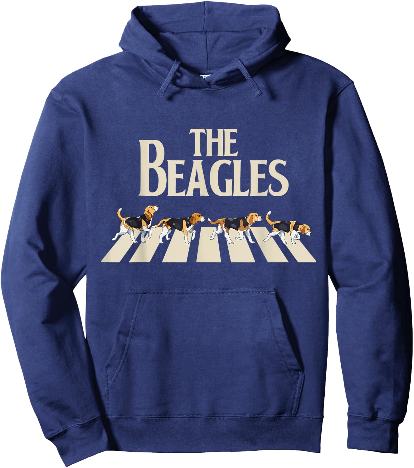 The Beagles Beagle Dog Owner Scent Hounds 60s 80s Music Fan Hoodie - Hoodie | Navy
