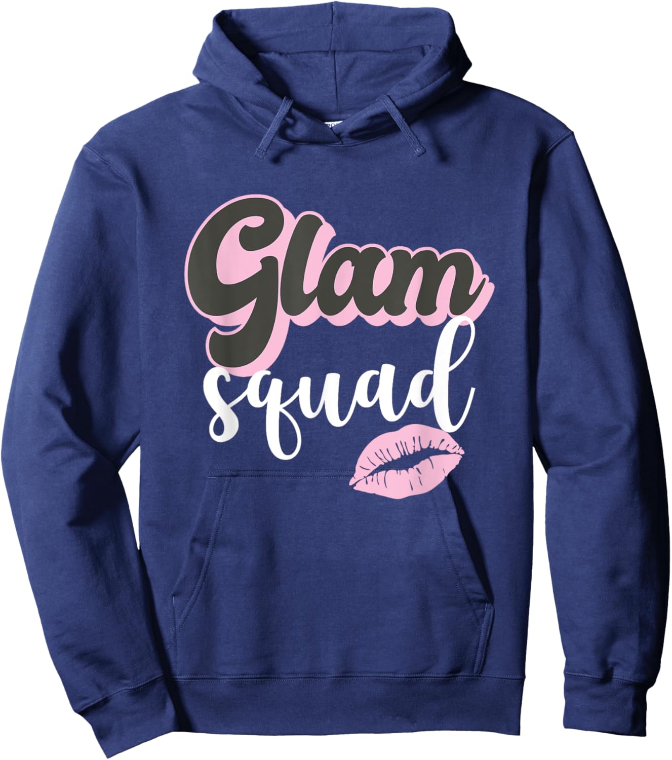 Glam Squad Beautician MUA Esthetician Hoodie - Hoodie | Navy