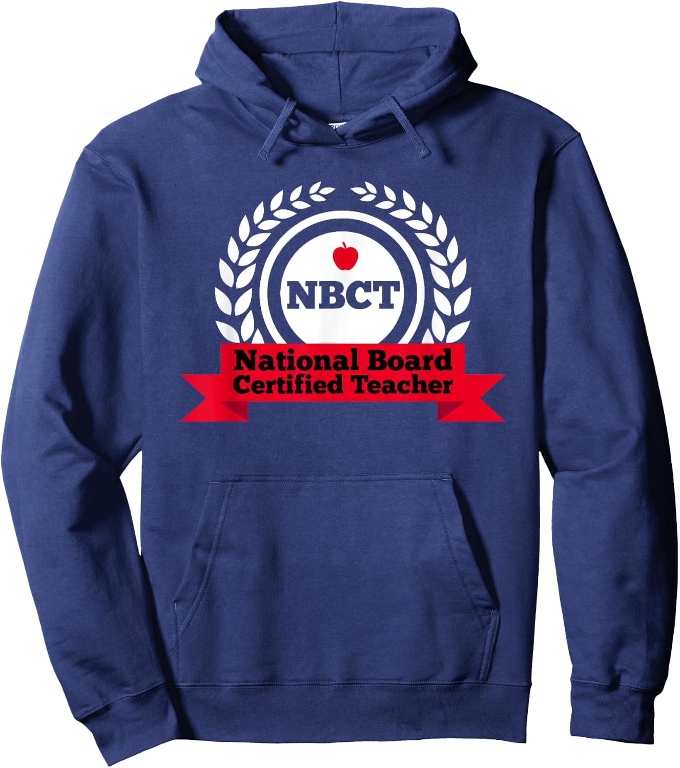 NBCT National Board Certified Teacher Appreciation School Men Women Girls Kids Hoodie - Hoodie | Navy