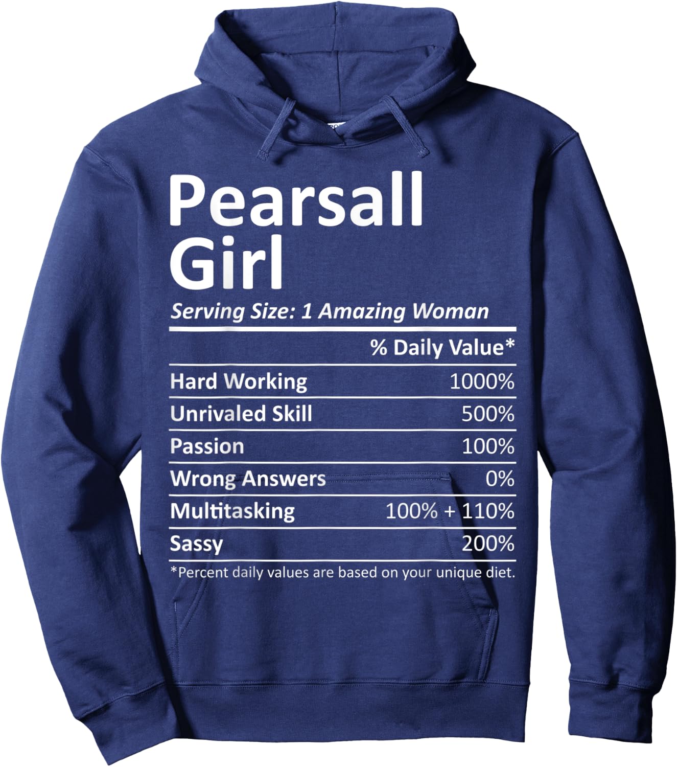 PEARSALL GIRL TX TEXAS Funny City Home Roots USA Gift Hoodie - Hoodie | Navy