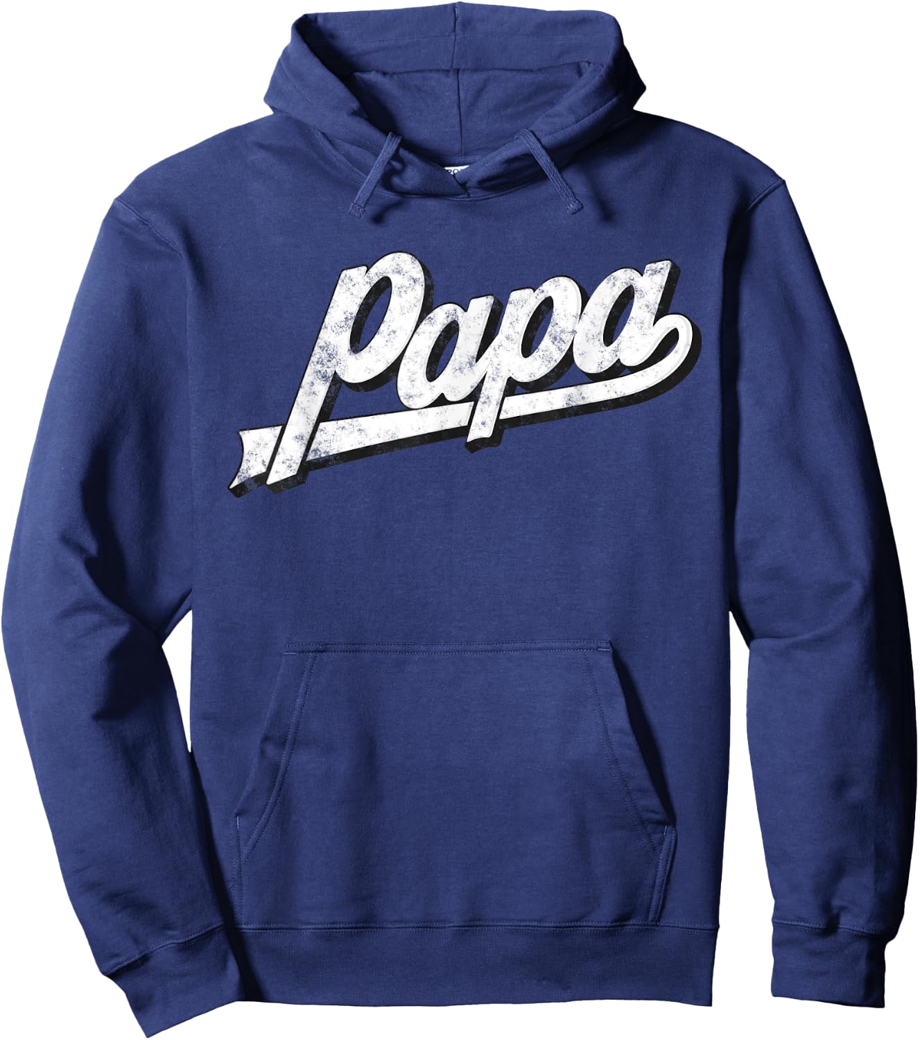 Papa Retro Style Funny Father’s Day Gifts For Dad Grandpa Hoodie - Hoodie | Navy