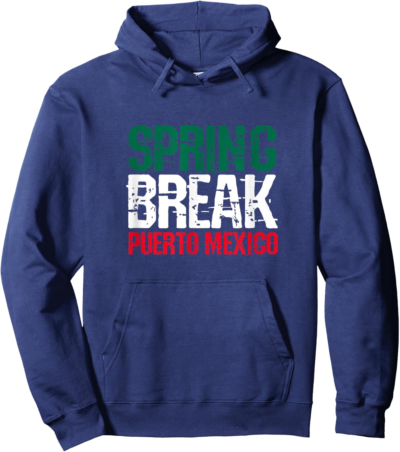 Spring Break Puerto Mexico School Summer Vacation Hoodie - Hoodie | Navy
